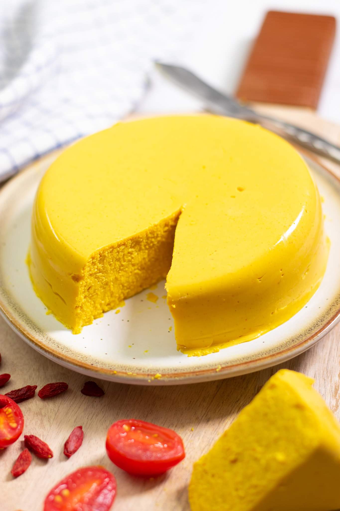 Nutfree Vegan Cheddar Block Cheese veganrecipes