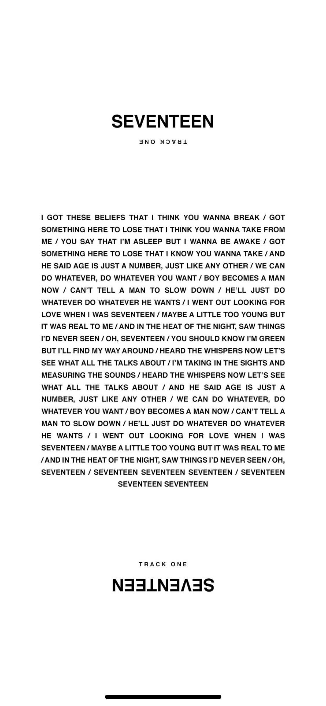 Troye Sivan releases lyrics to Seventeen (on his app) popheads