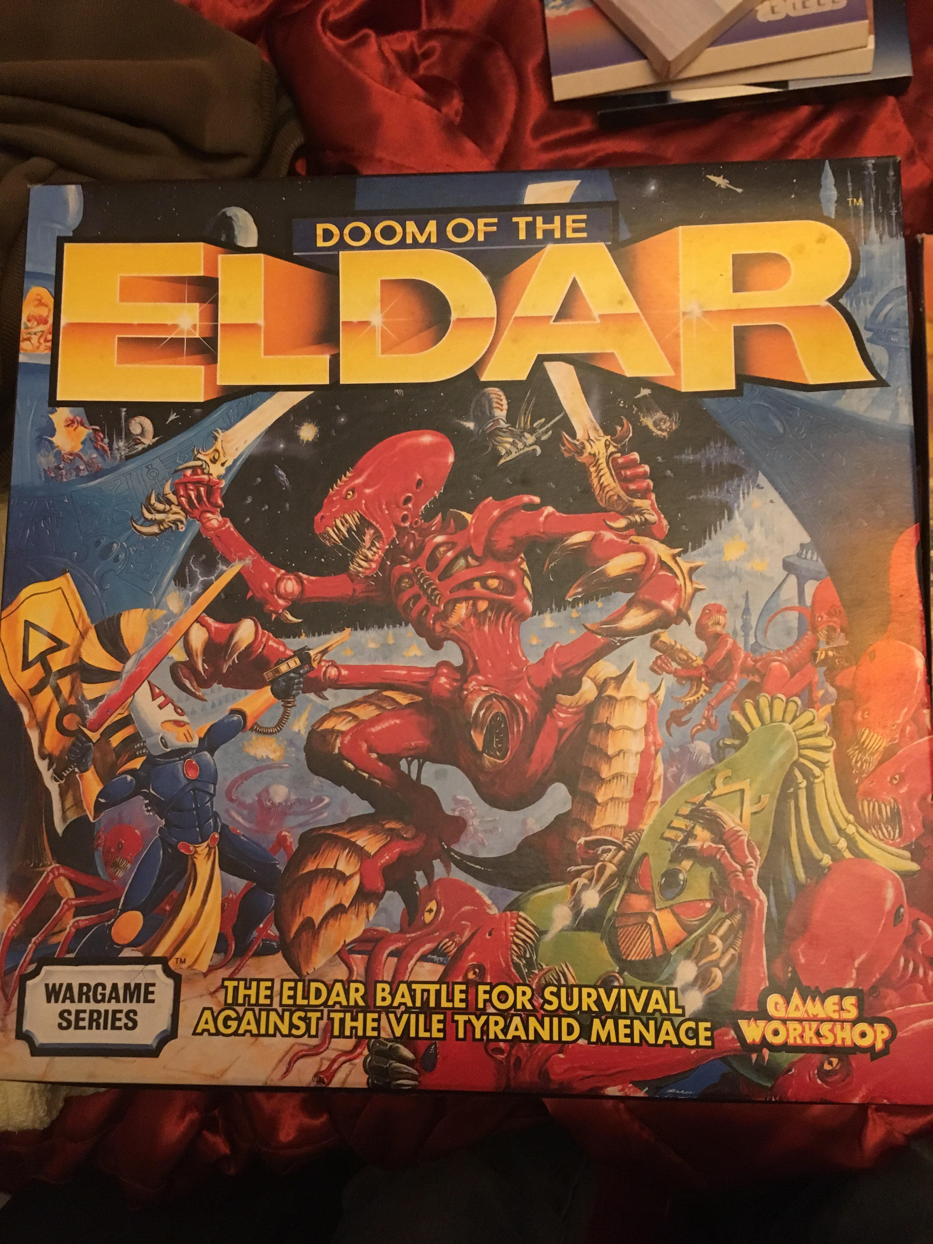 Doom of the Eldar board game mint condition Warhammer40k