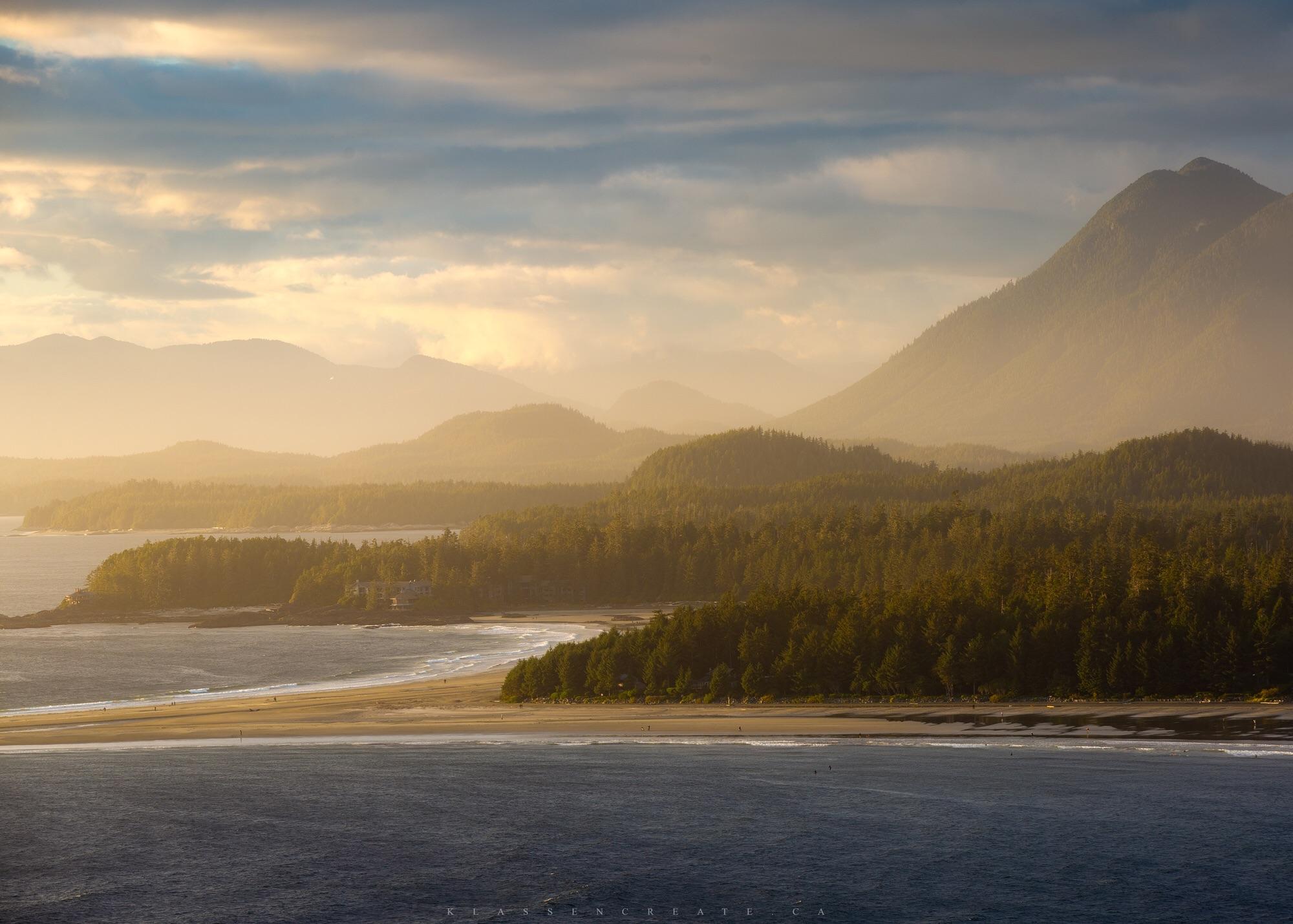 The West coast of Vancouver Island is filled with endless beaches. This