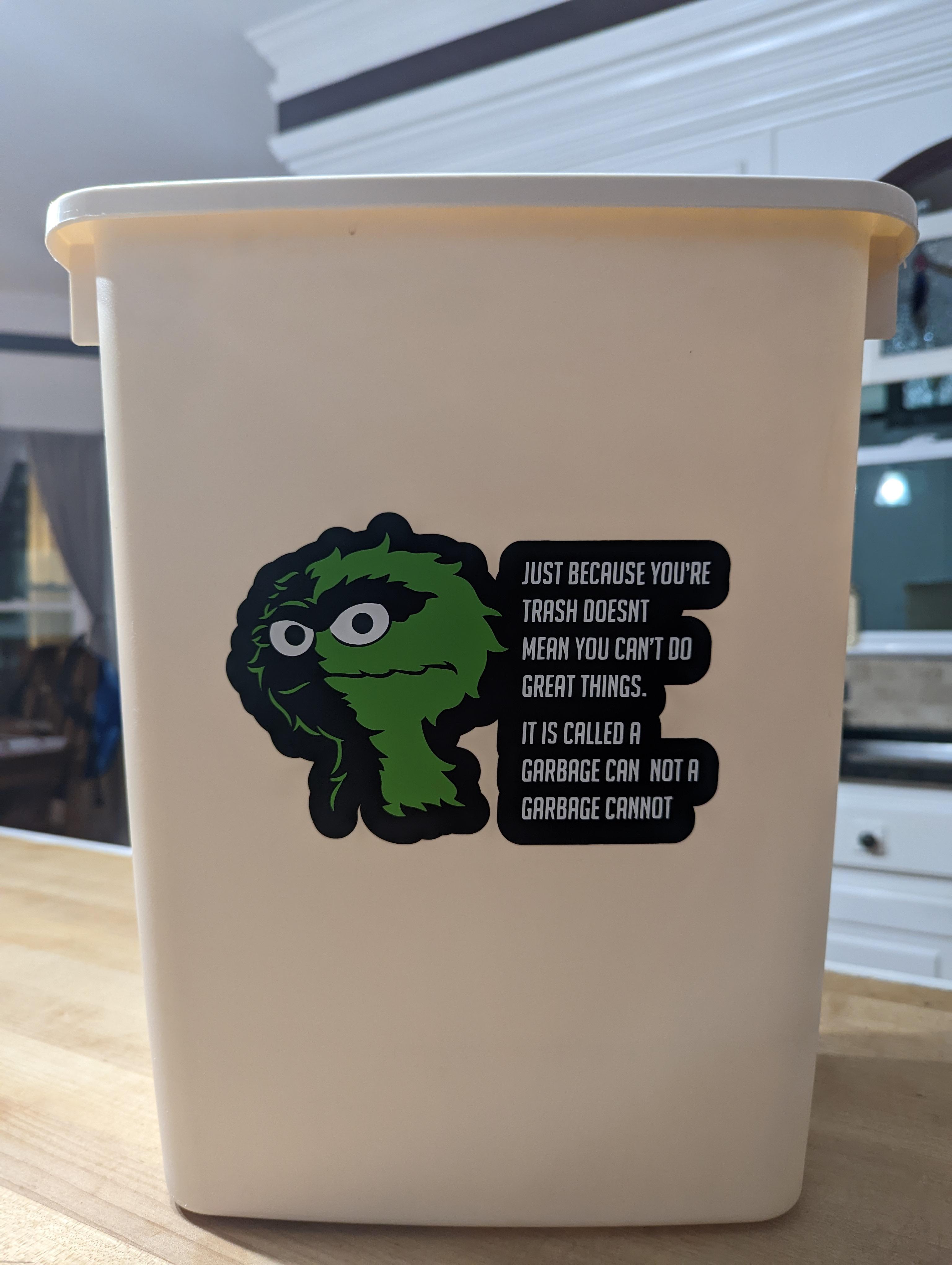 Well, the letters are trash r/cricut