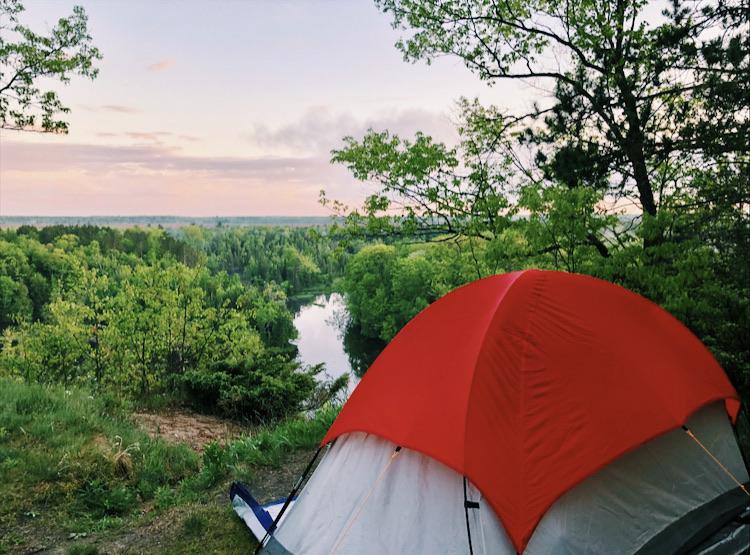 HuronManistee National Forest, Michigan camping