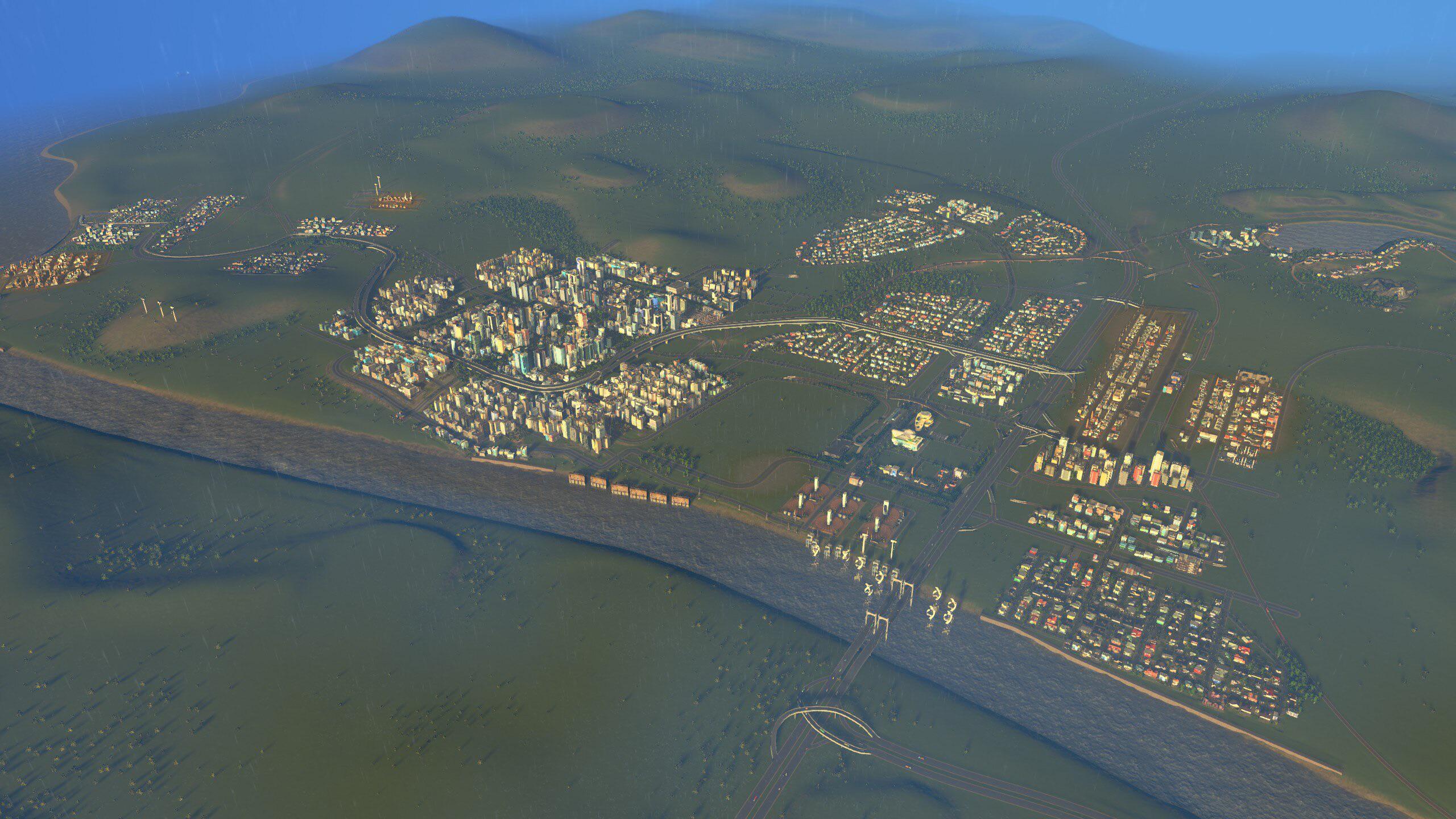 First 50k population city! r/CitiesSkylines