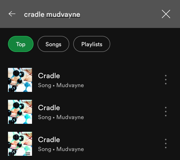 Why are there 3 versions of Cradle? r/Mudvayne