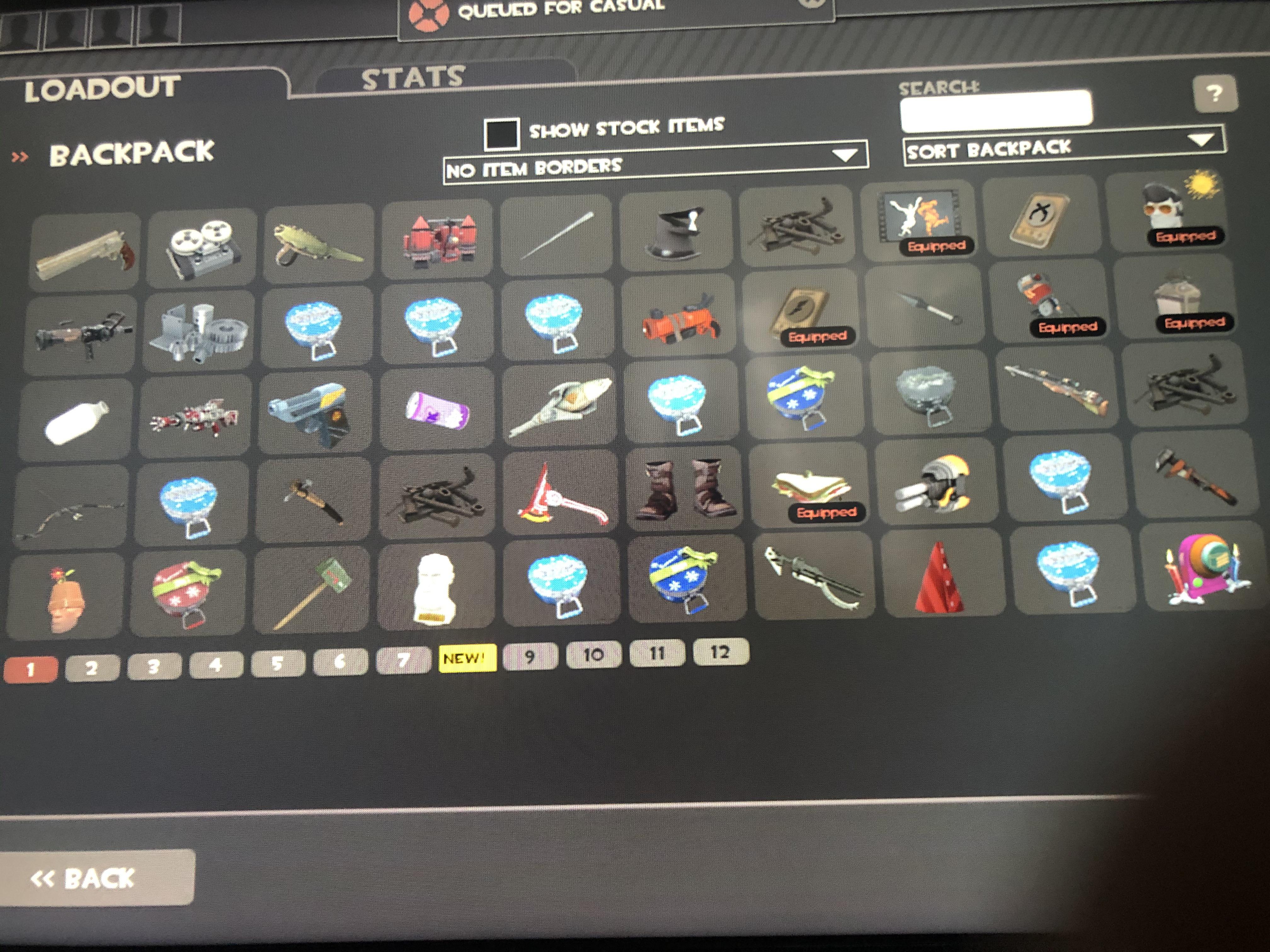 I have 7 backpack slots filled and i still haven't gotten a Mann , Co