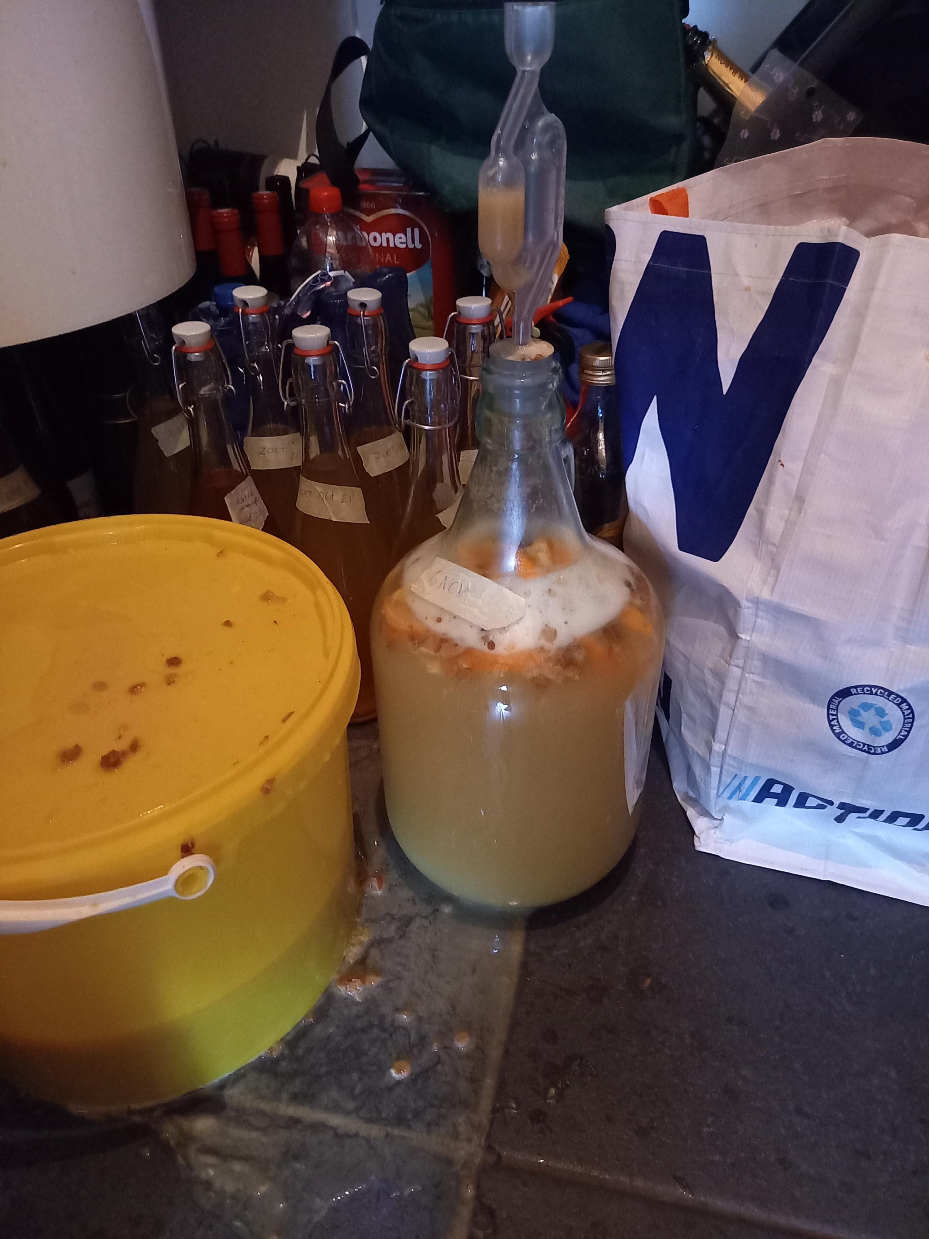Why did my mead burst through airlock? r/mead