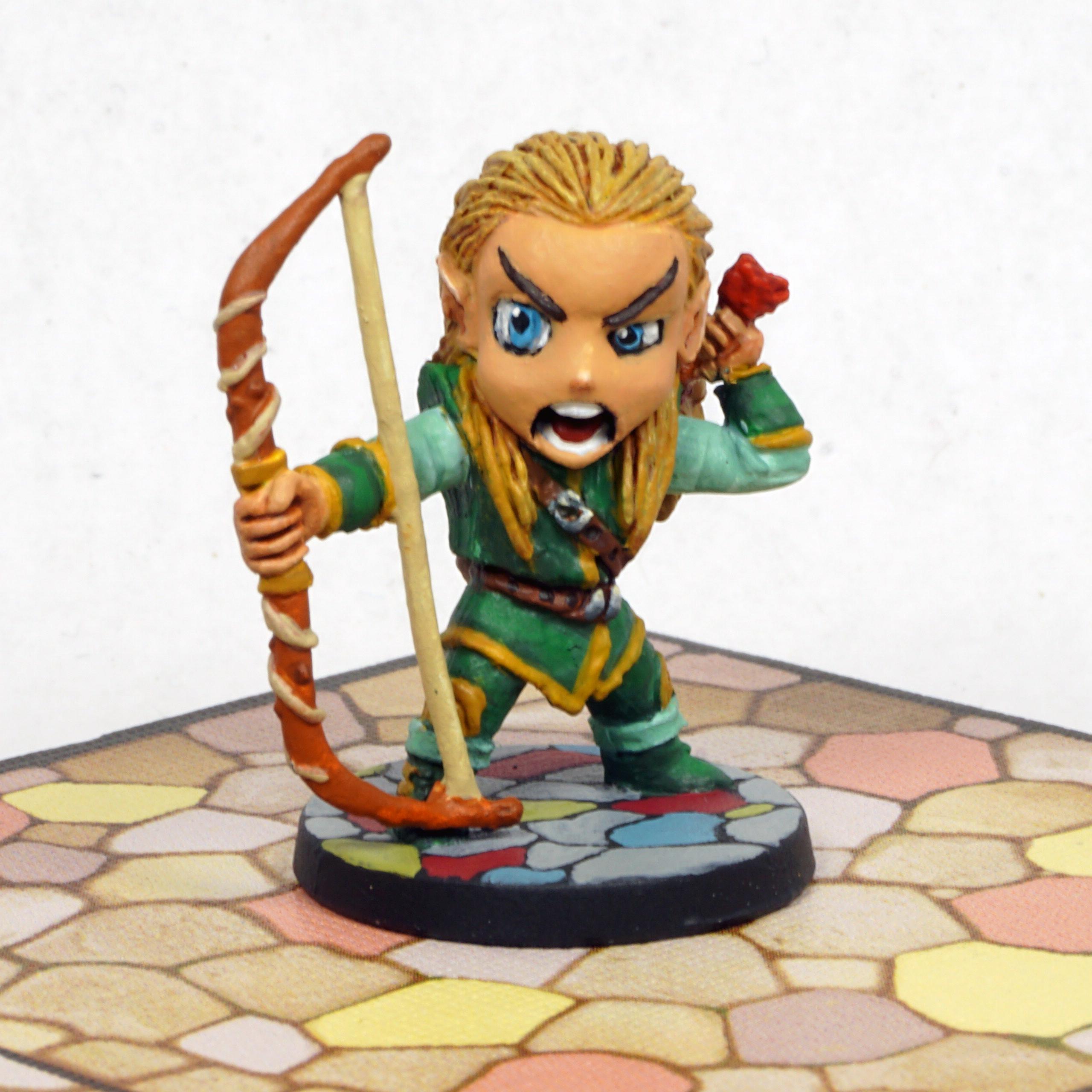 Arcadia Quest Greensleeves AKA Legolas r/minipainting