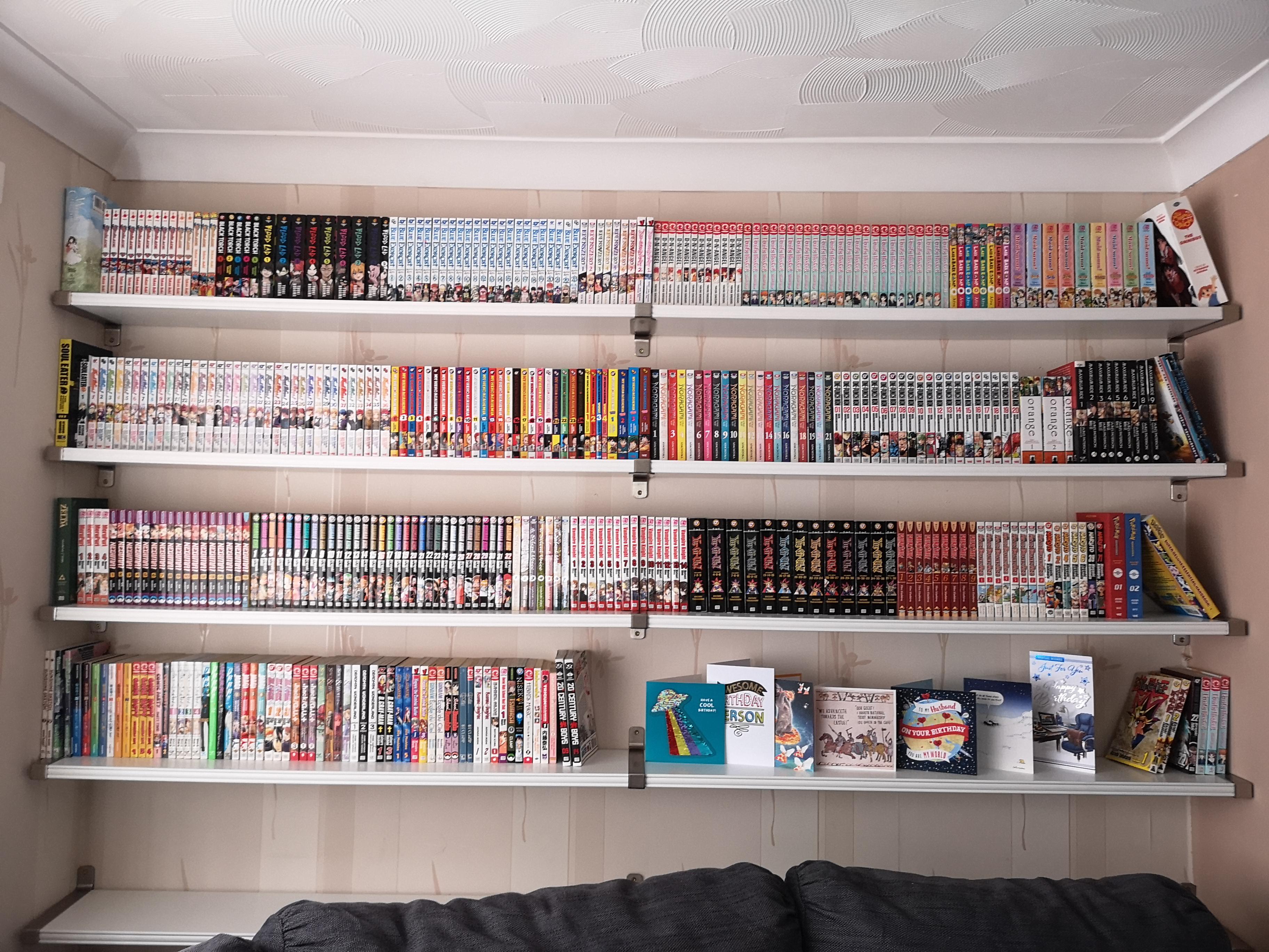 A few months ago I decided to start collecting Manga, it quickly got