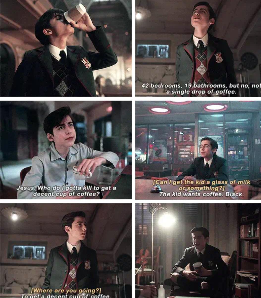 5+coffee r/UmbrellaAcademy