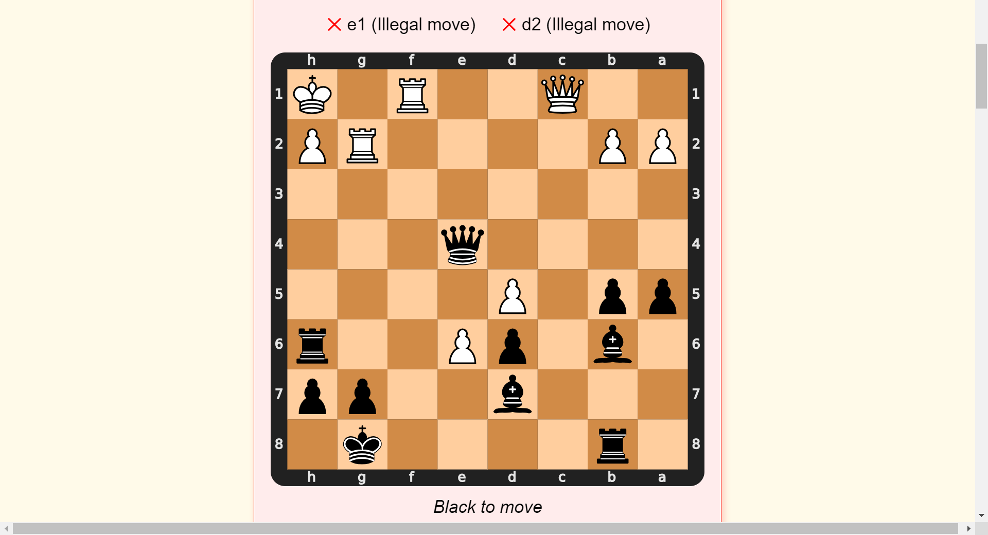 Been playing a game and it asked me what the best move in algebraic