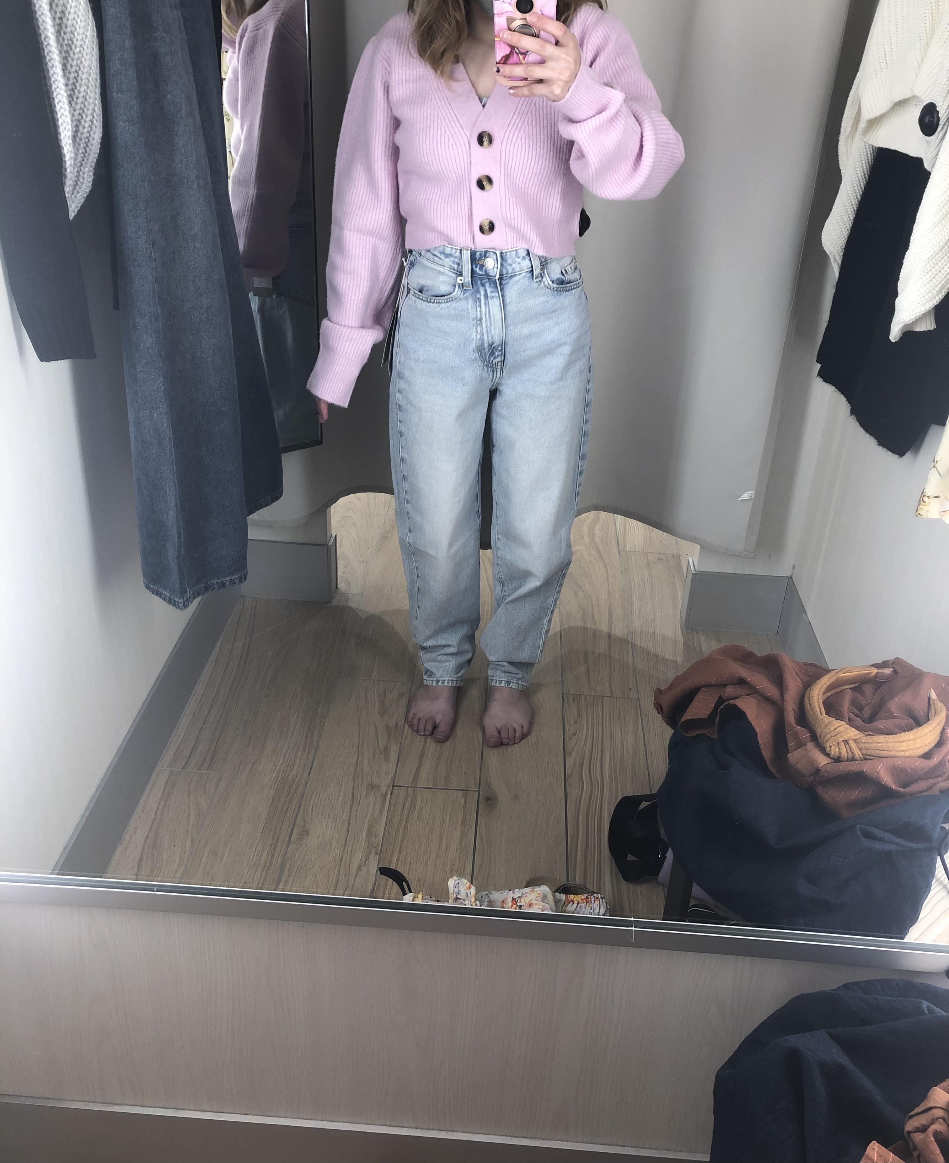 Do these H&M mom Jeans look good on me? 4’10 r/PetiteFashionAdvice