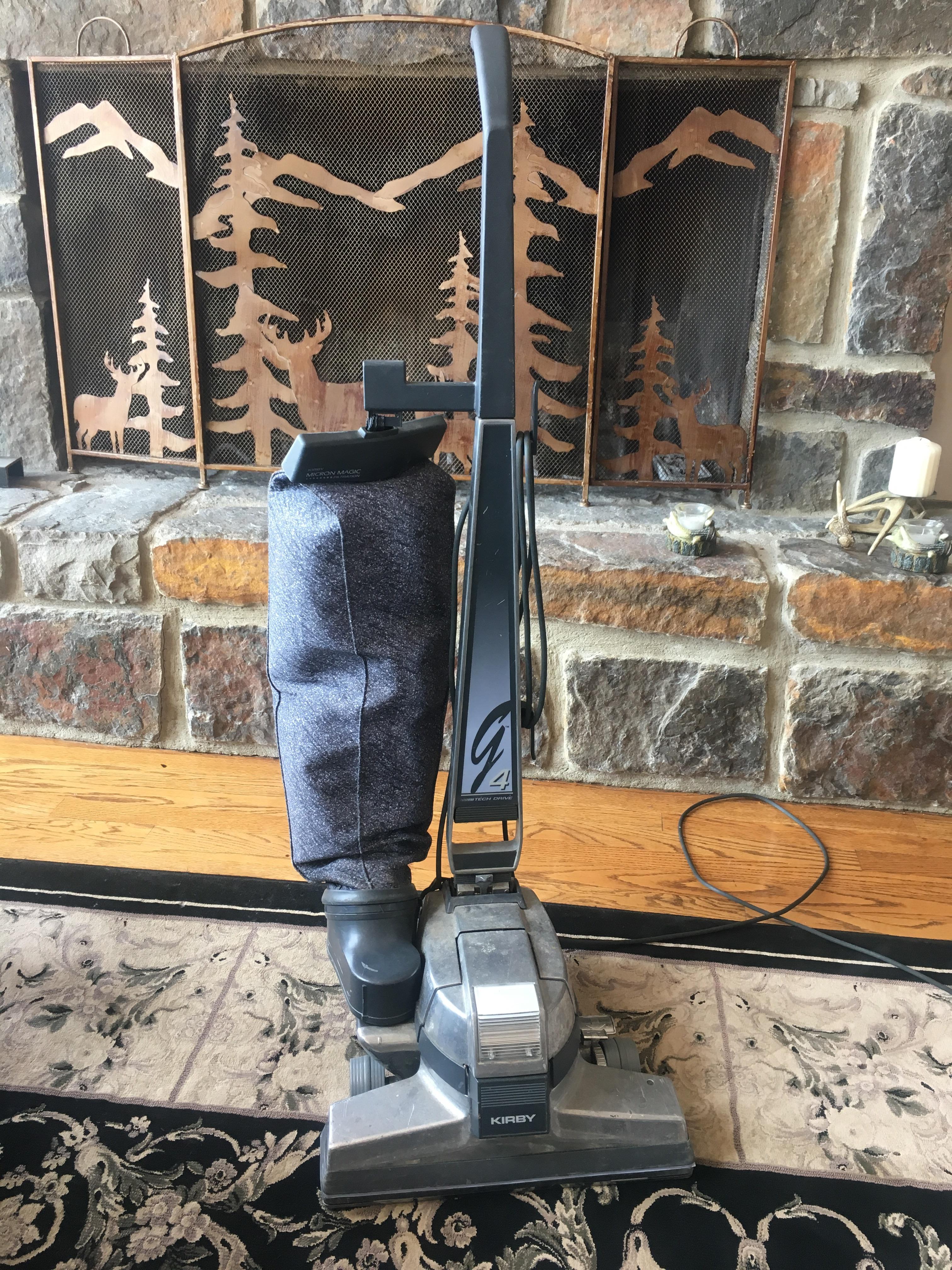 This Kirby vacuum my parents have had for at least 20 years. Still