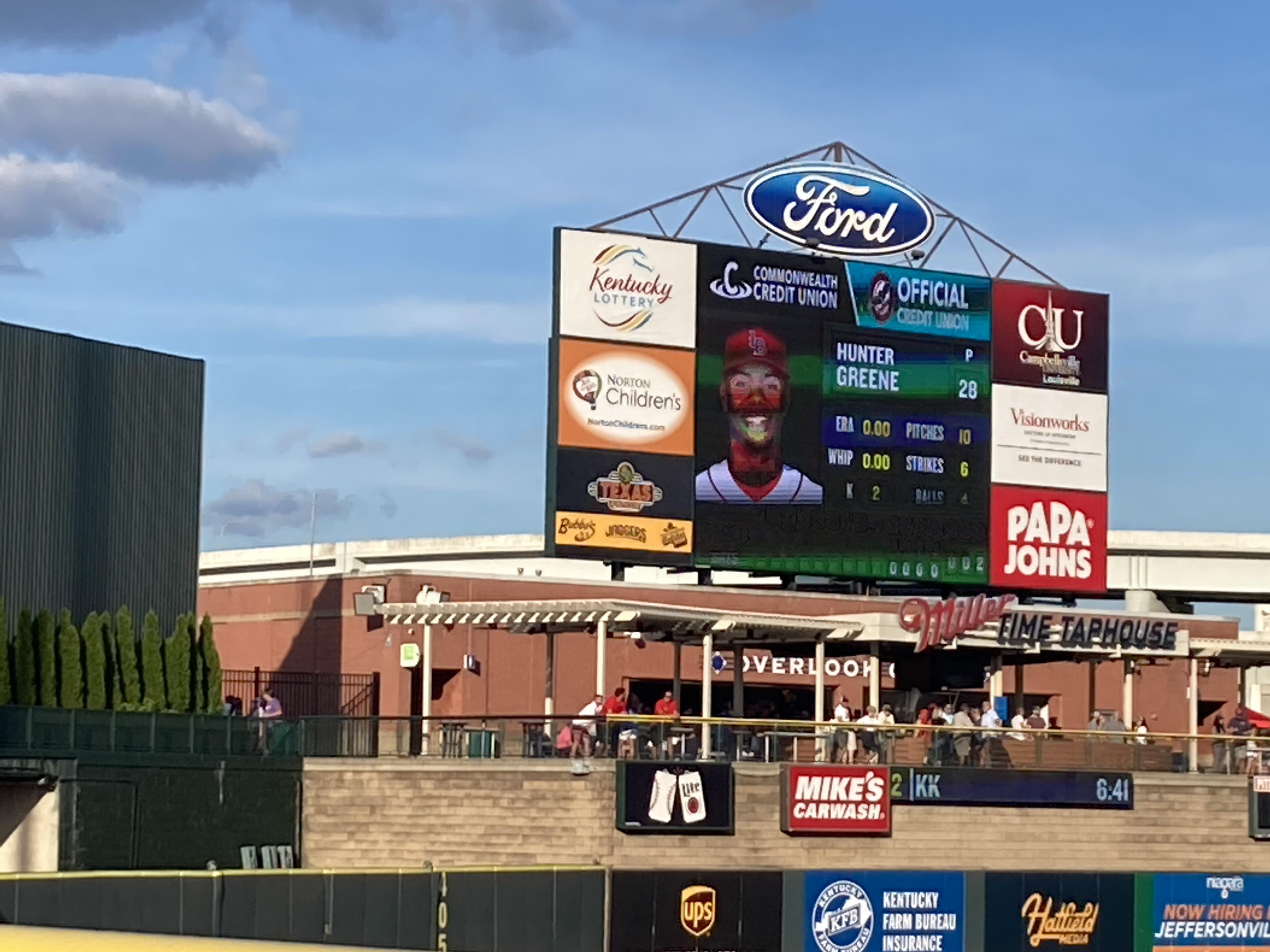 Not cards but watching our guy here tonight in Louisville! r