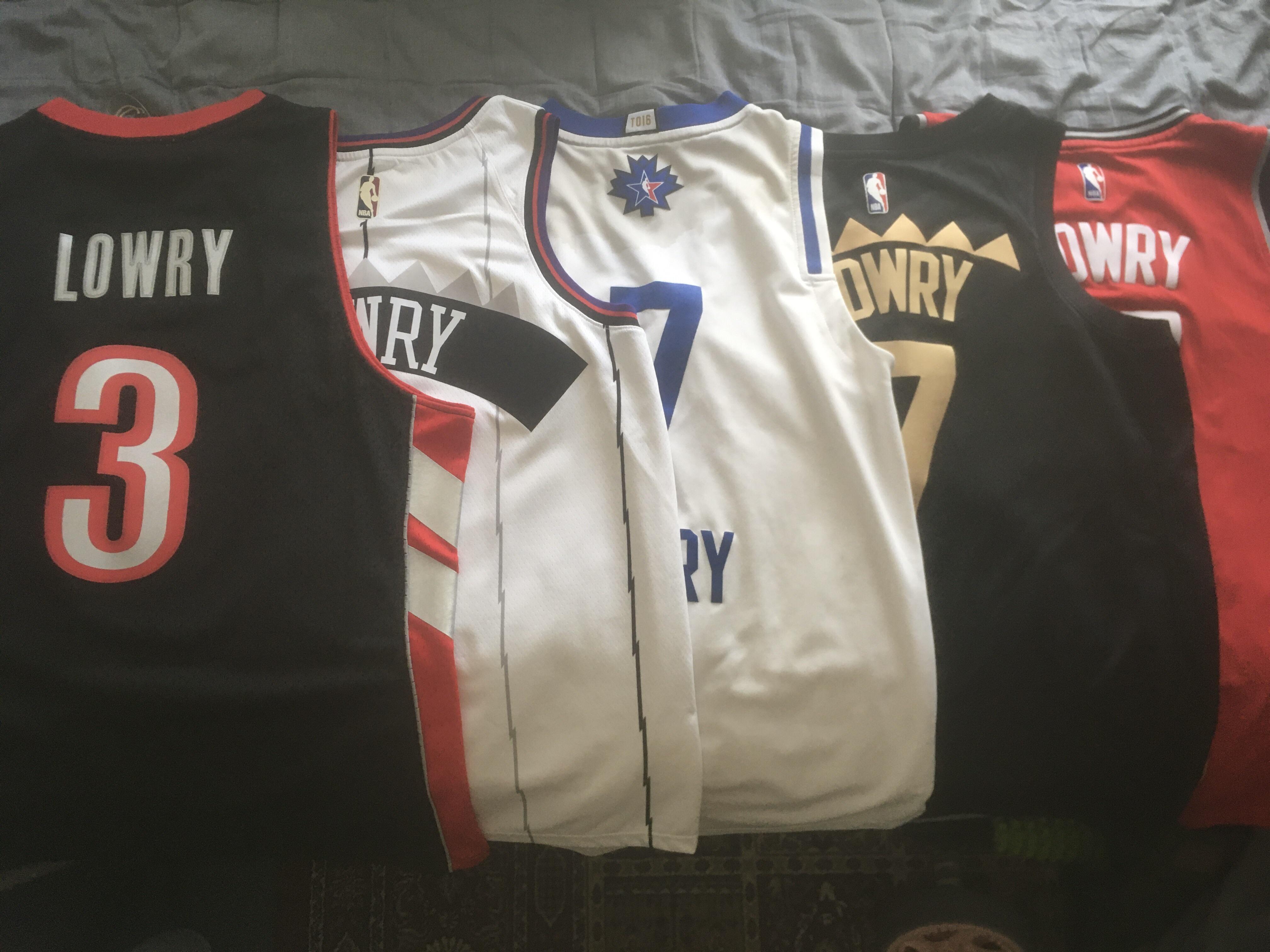 To celebrate my 3 Lowry jersey that just came in, here’s all of them