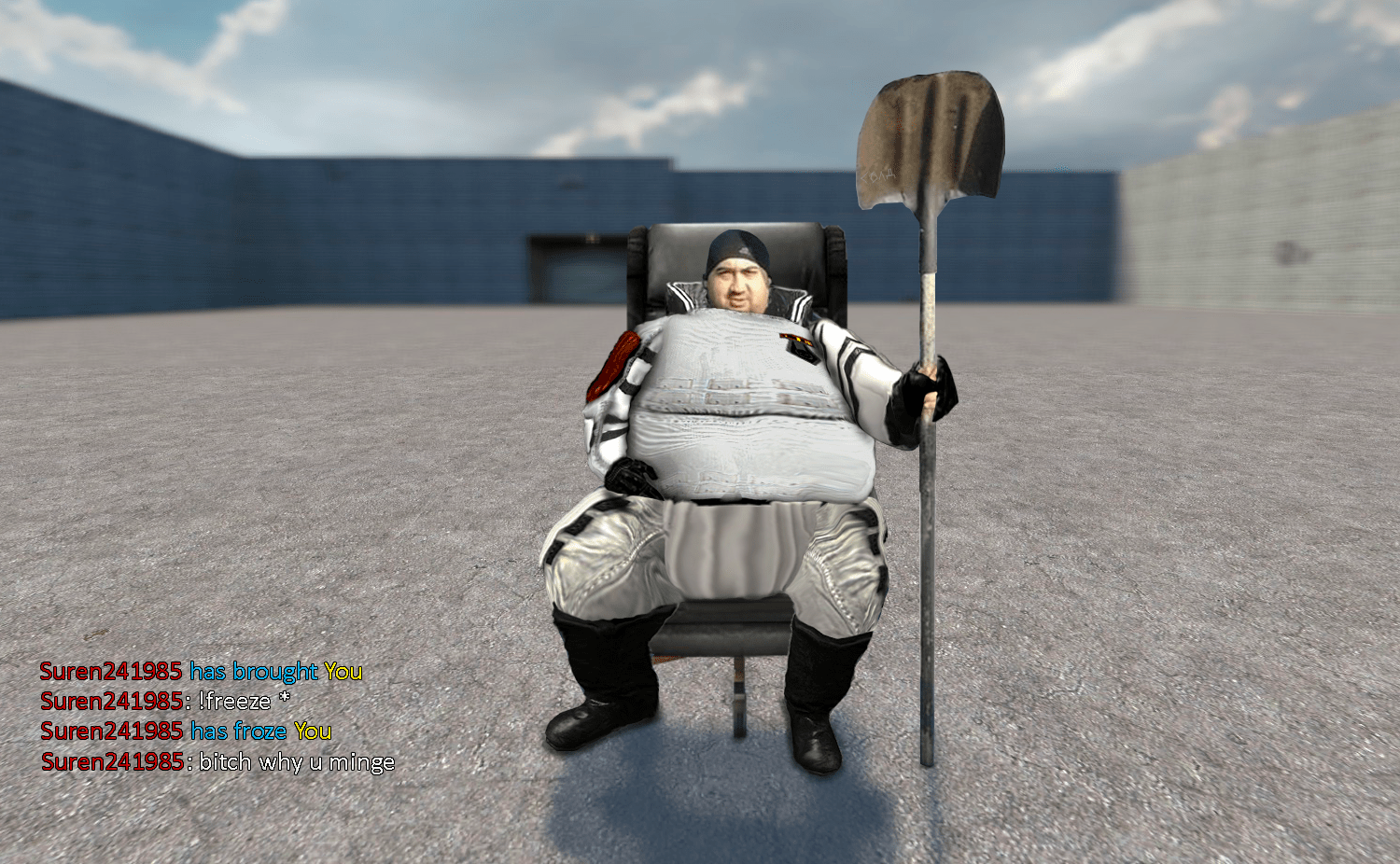 POV you just got in an admin sit r/gmod