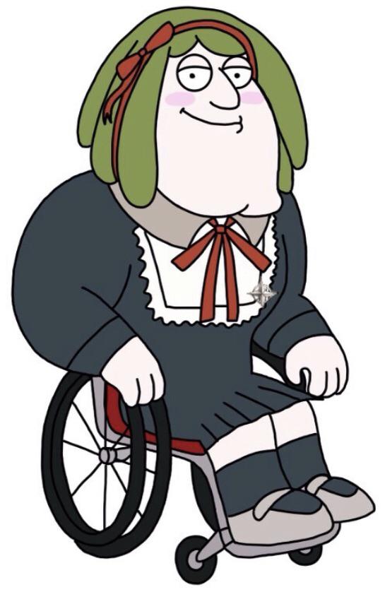 monaca but she’s joe swanson. danganronpa