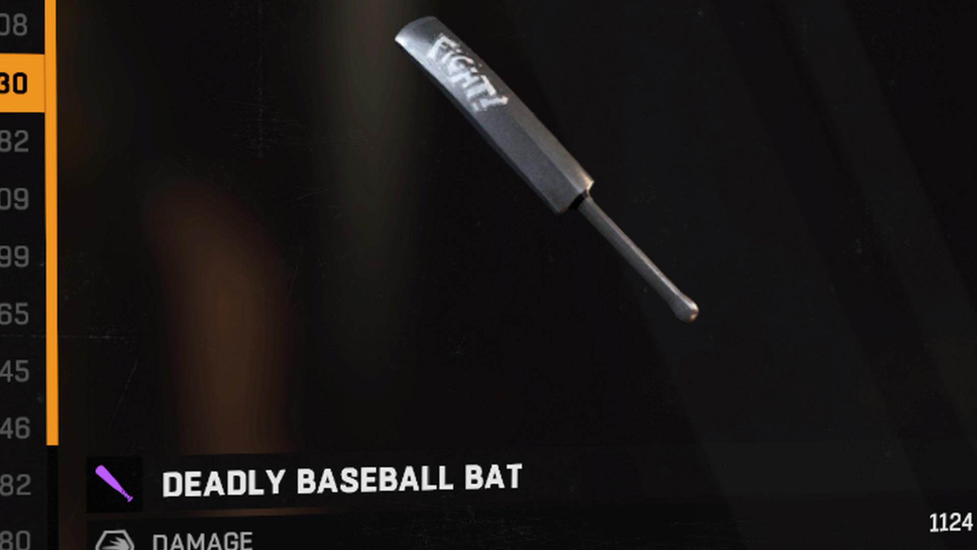 I can’t be the only one that realizes that the “deadly baseball bat
