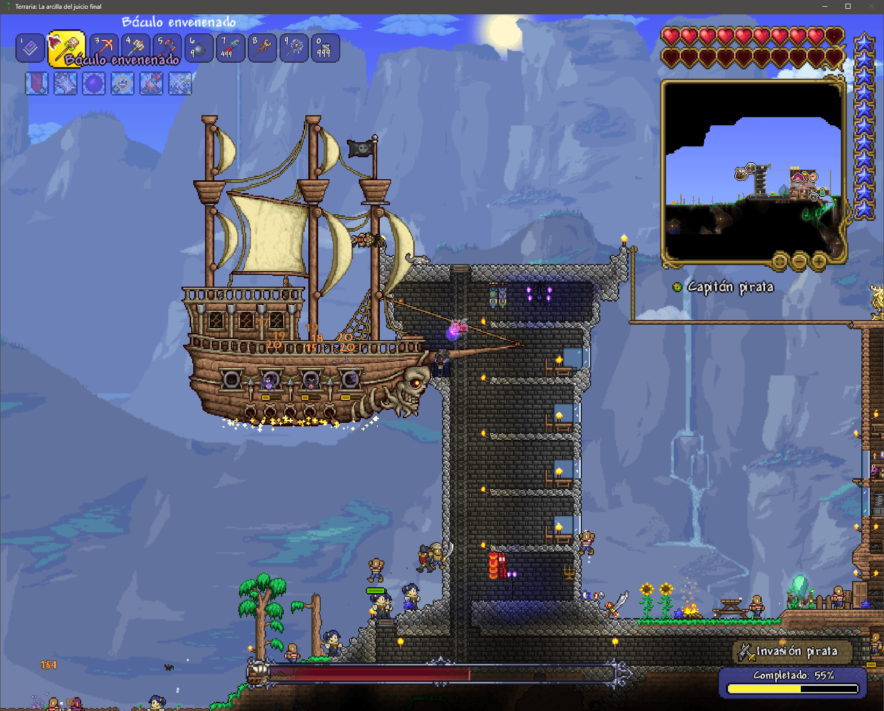 Glad I made a trapdooronly entry watchtower. JUST entered Hardmode