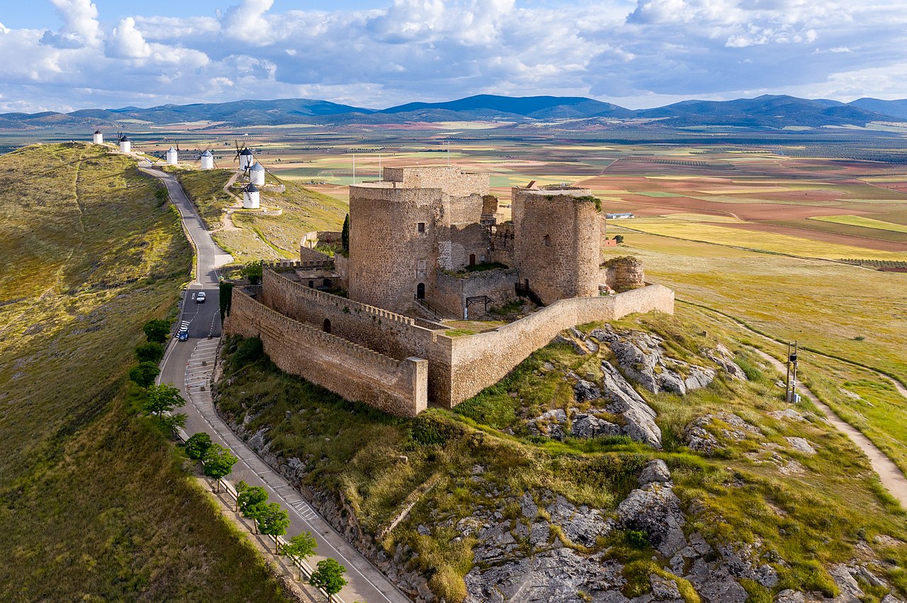 Castle of Consuegra (CastillaLa Mancha, Spain) r/castles