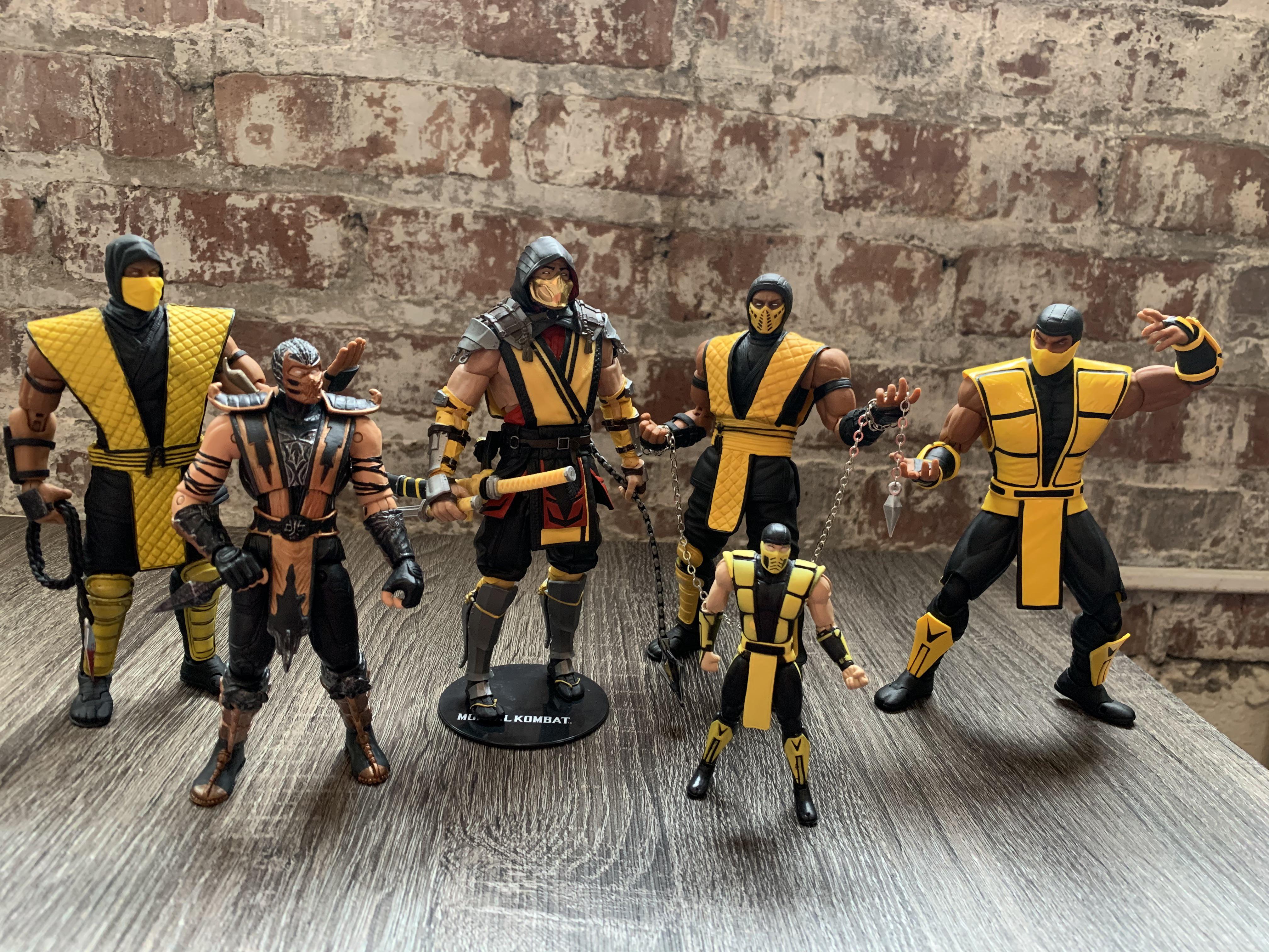 Mortal Kombat Deception Scorpion Figure