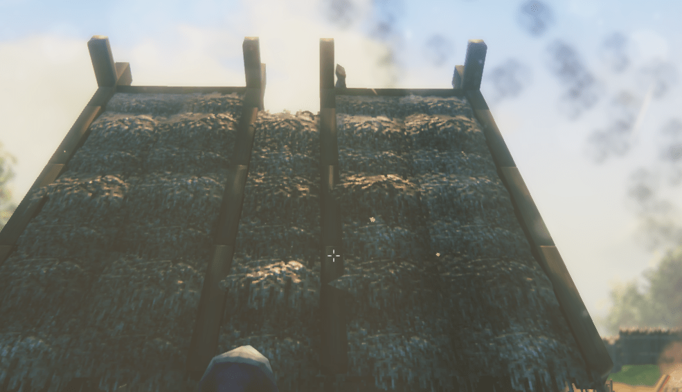 Why does this roof tile keep breaking there are beams on both sides r