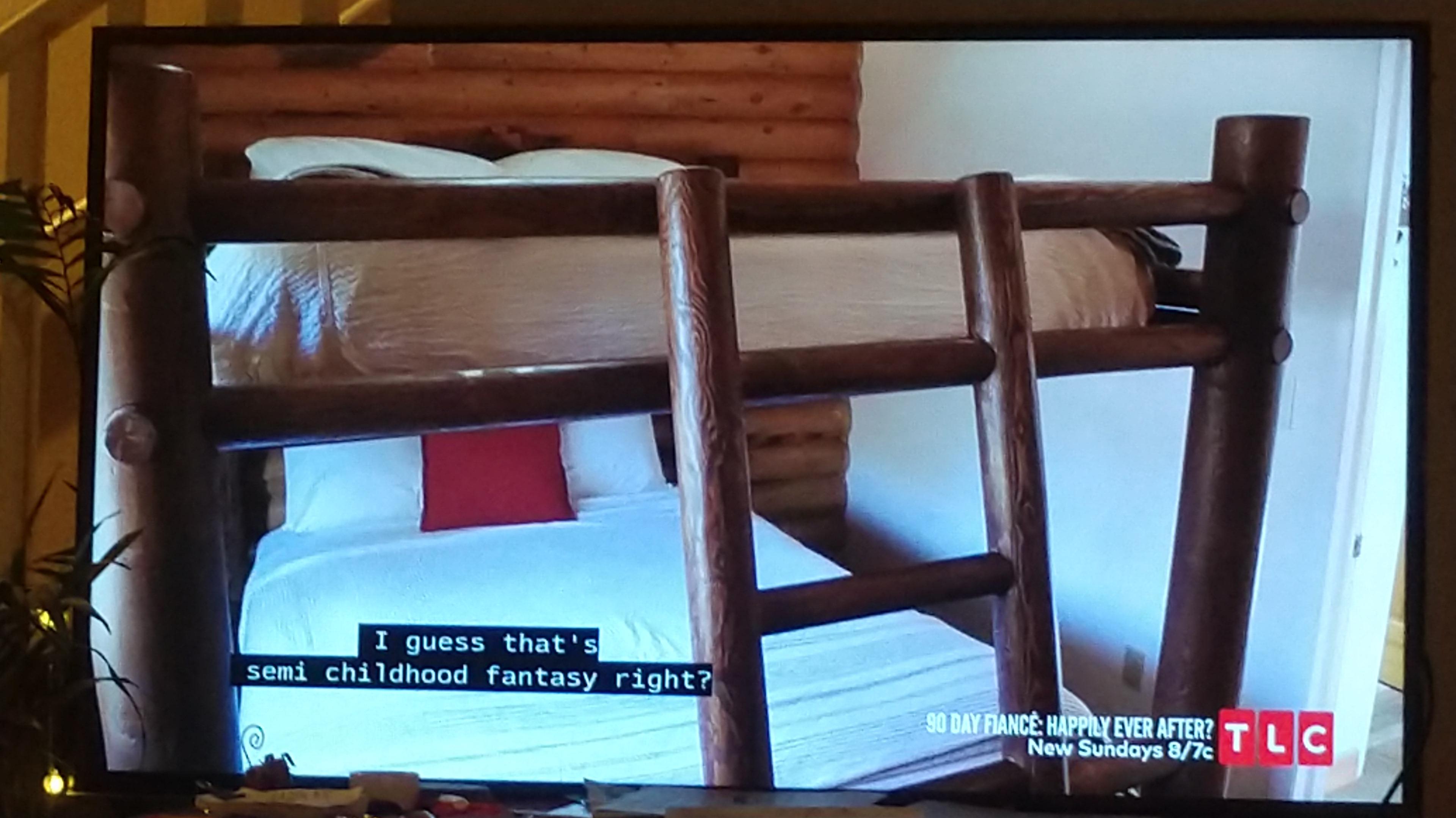 Kalani: "I've never had sex on a bunk bed before. I guess that's semi a