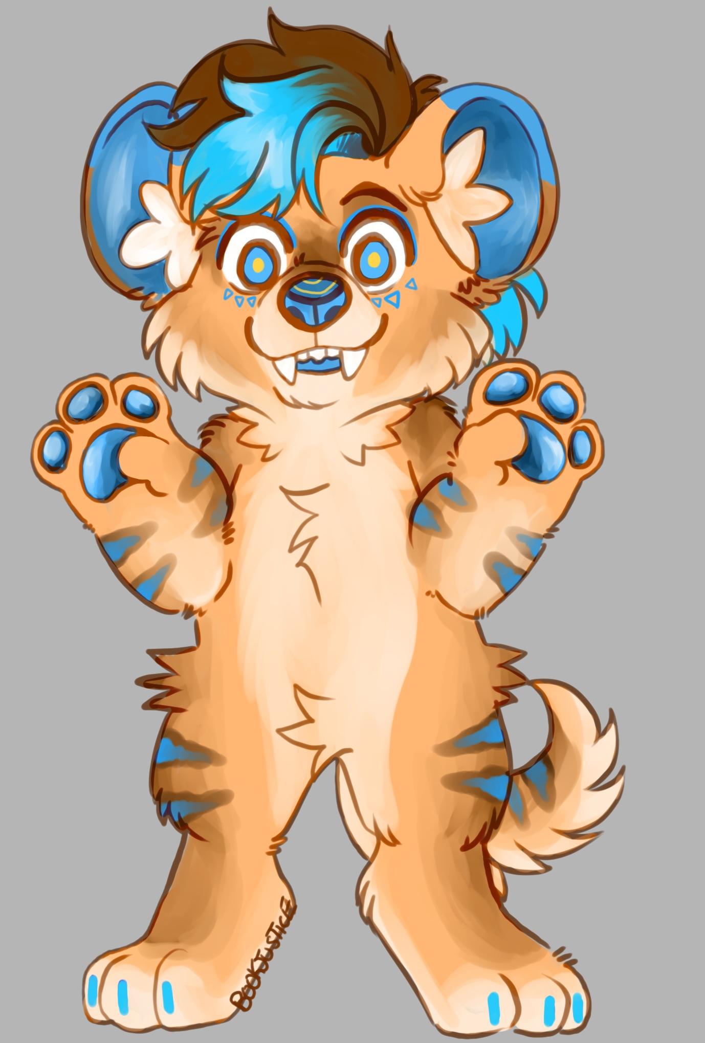 Finally figured out the fur design!! Super excited to draw them more
