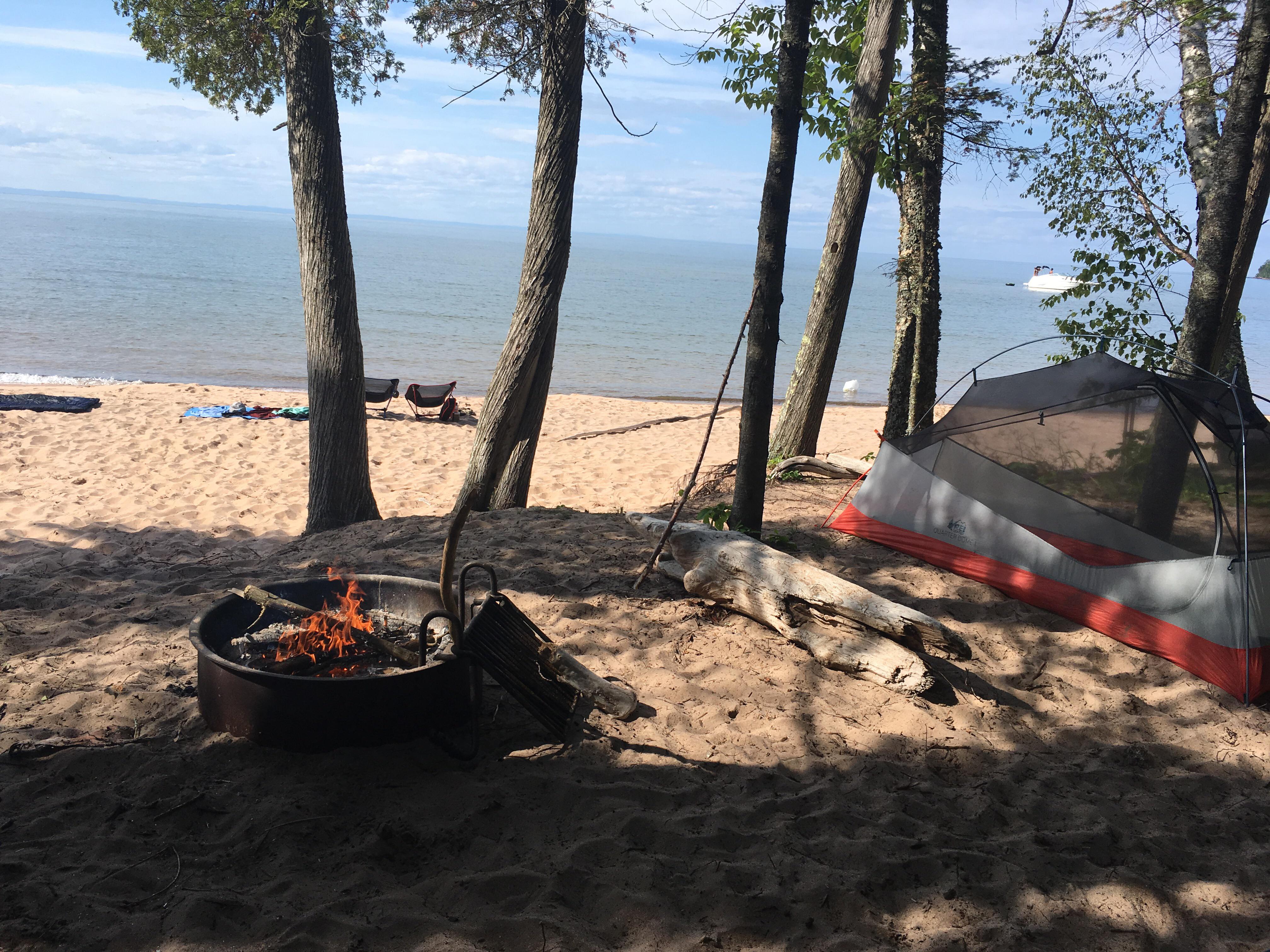 Lake Superior, Apostle Islands. Did some Kayak camping last weekend