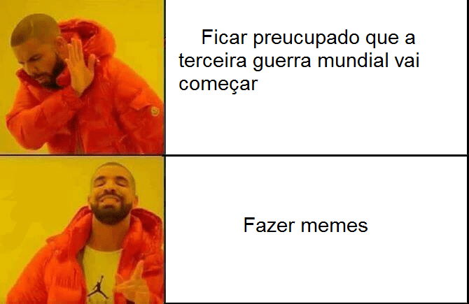 guerra mundial o krl vamo fazer meme orochinho