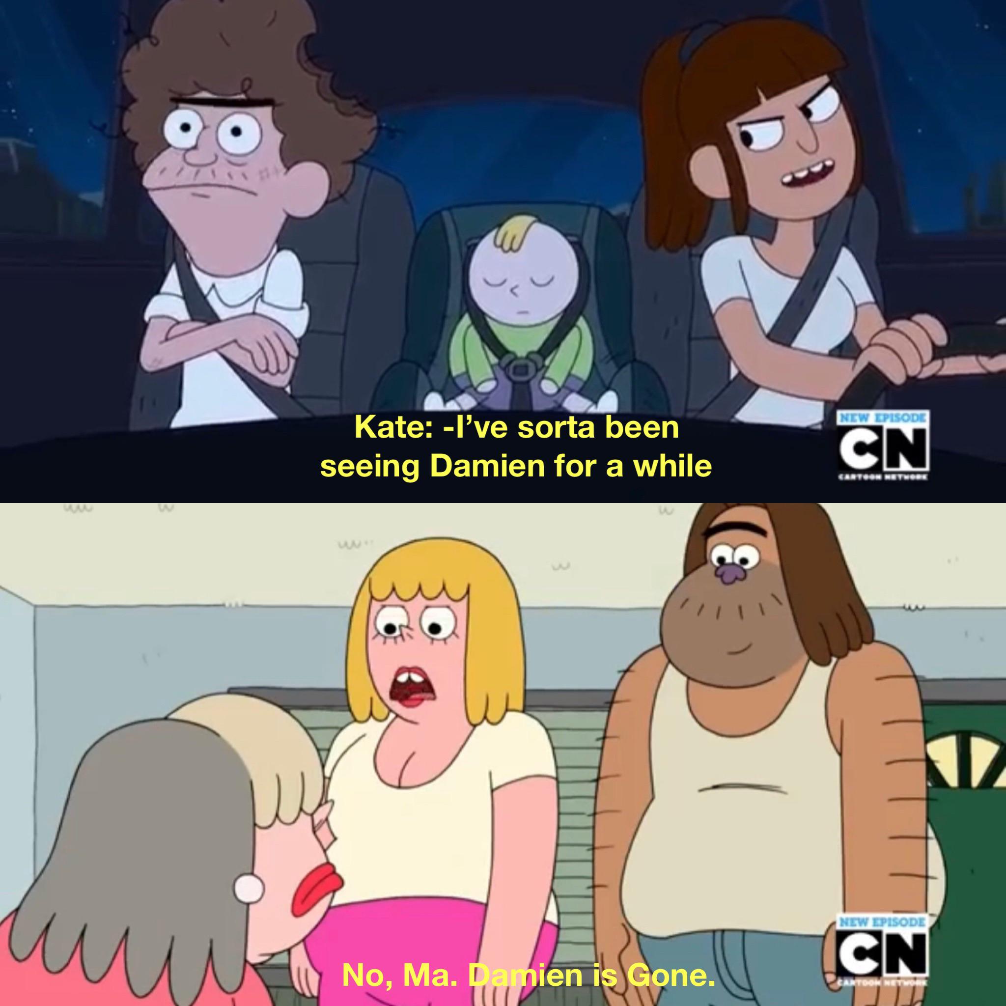 Does anyone think they’re talking about the same Damien (AKA possibly