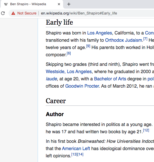 Connor Roy was interested in politics from a very young age... r