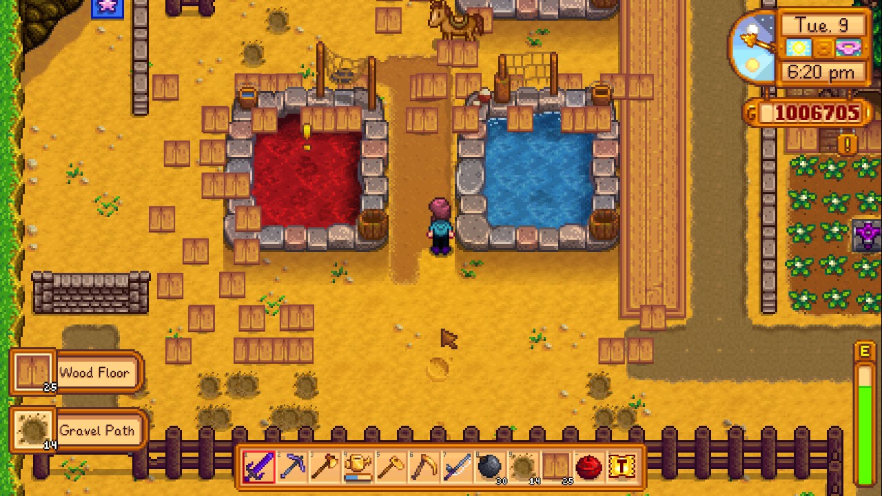 Y'all remember that bomb requirement for the lava eel fish pond? Yeah