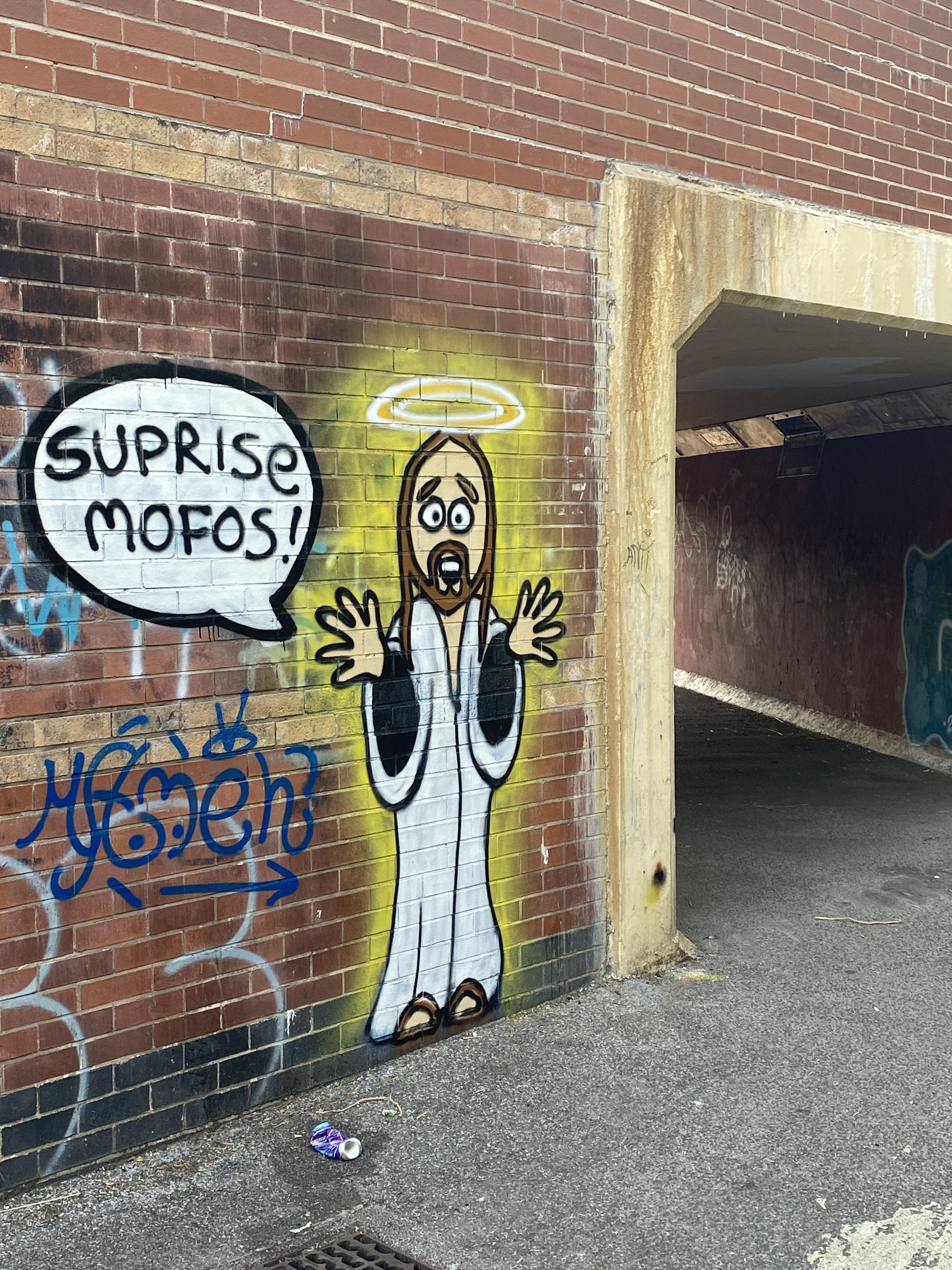 Some refreshingly artistic graffiti near me r/CasualUK