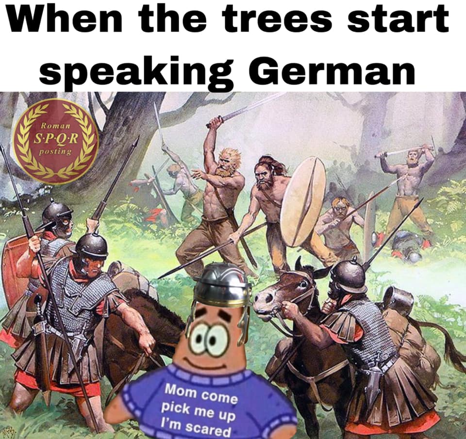 The Battle of Teutoburg Forest HistoryMemes