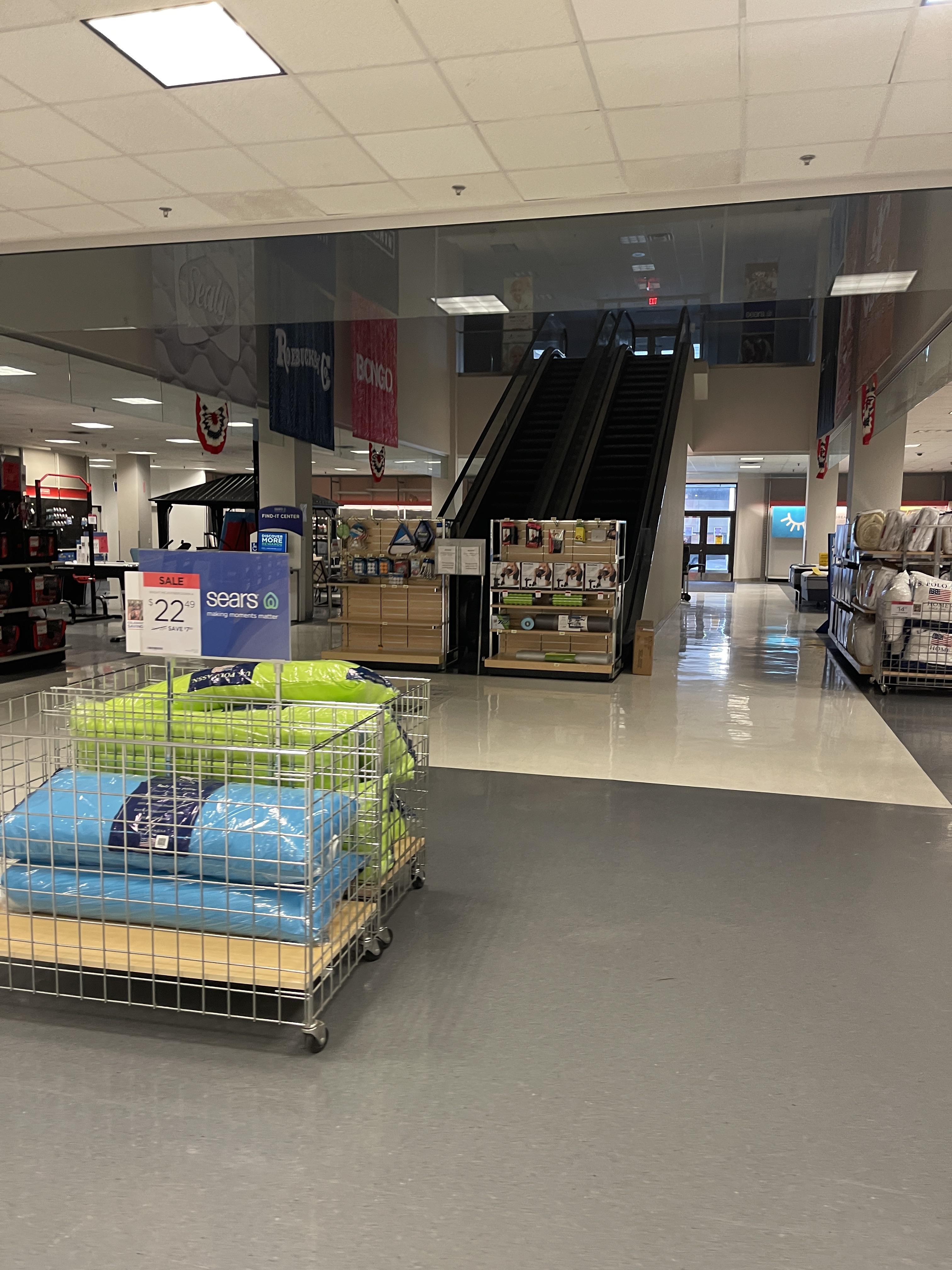 As Woodman's begins construction at Stratford Square Mall in Bloomingdale, IL they closed off