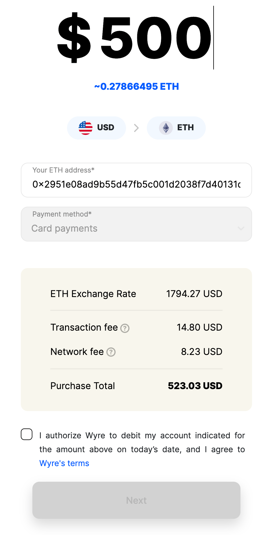 Friendly example of how to make fees and costs clear so your Reddit isn