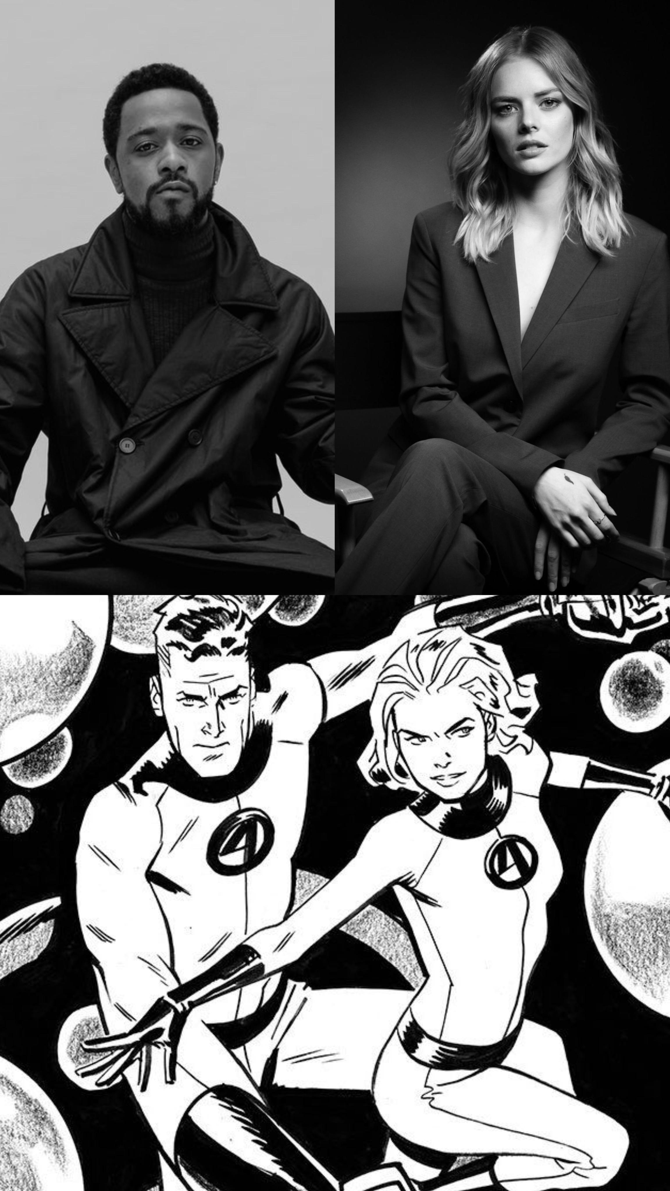 Lakeith Stanfield and Samara Weaving as Reed and Sue? r/Marvel