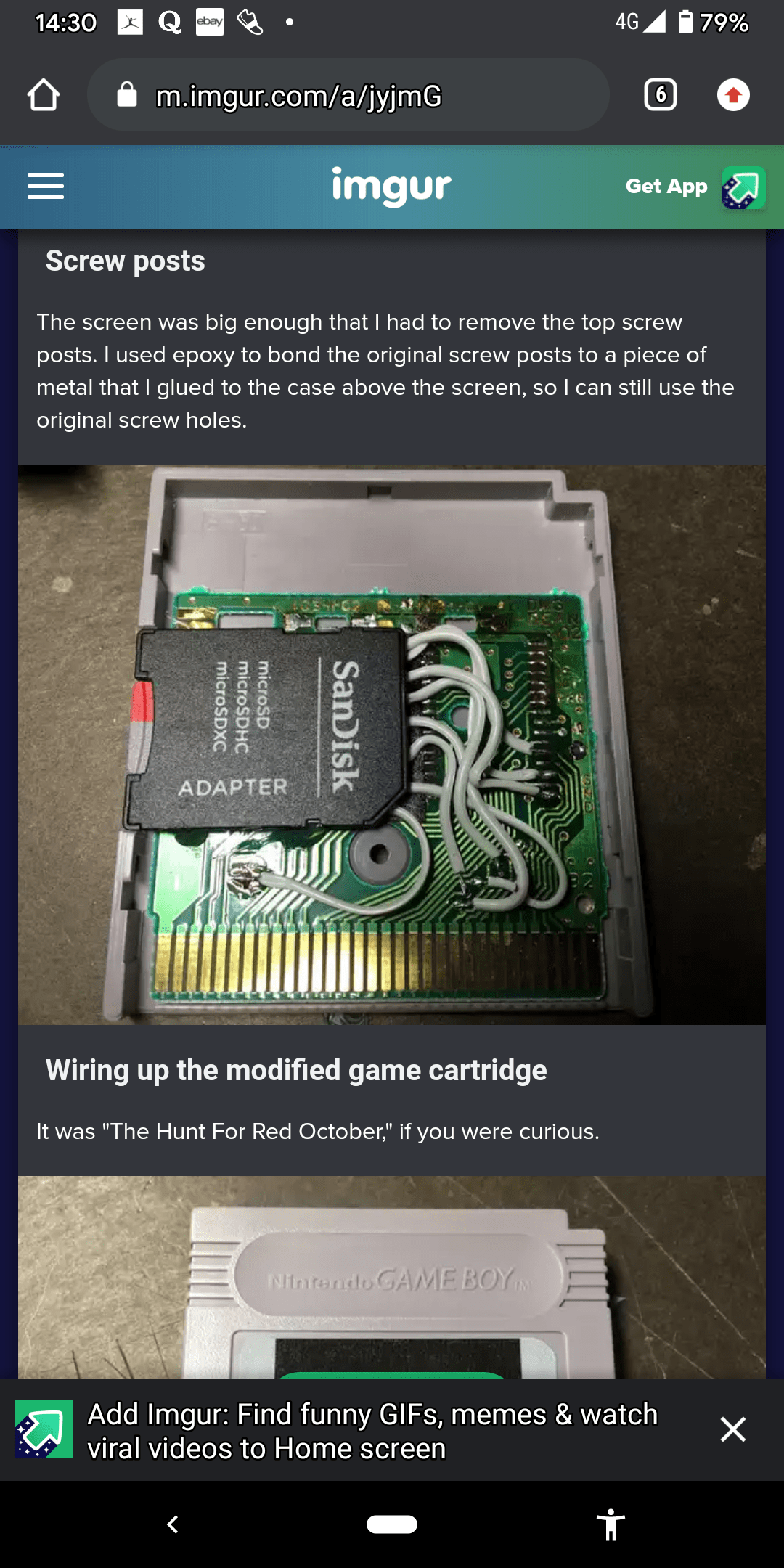 SD CARD IN A GAMEBOY Cartridge? r/gameboymods