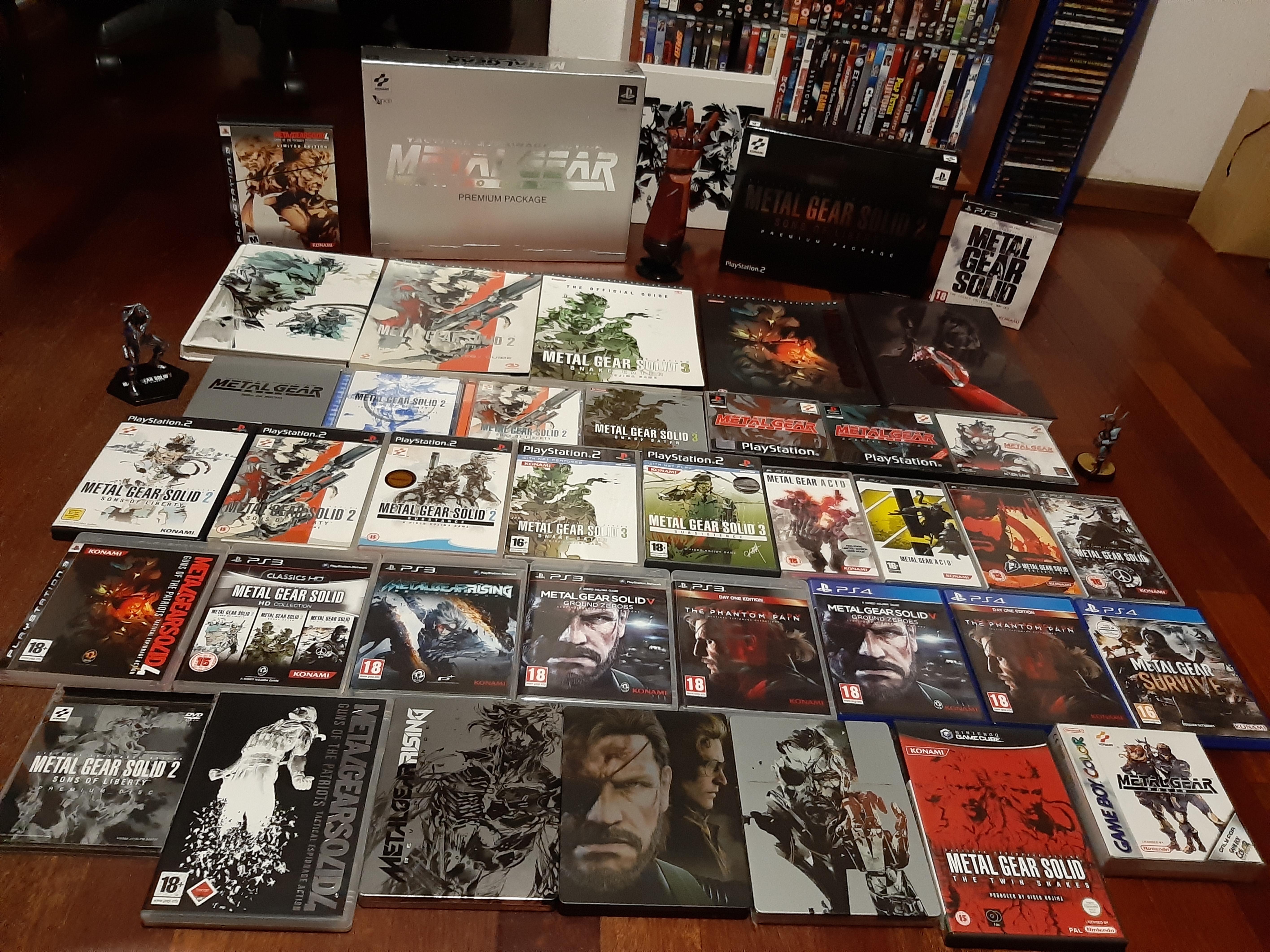 Just wanted to share my MGS collection with fellow fans. It's my
