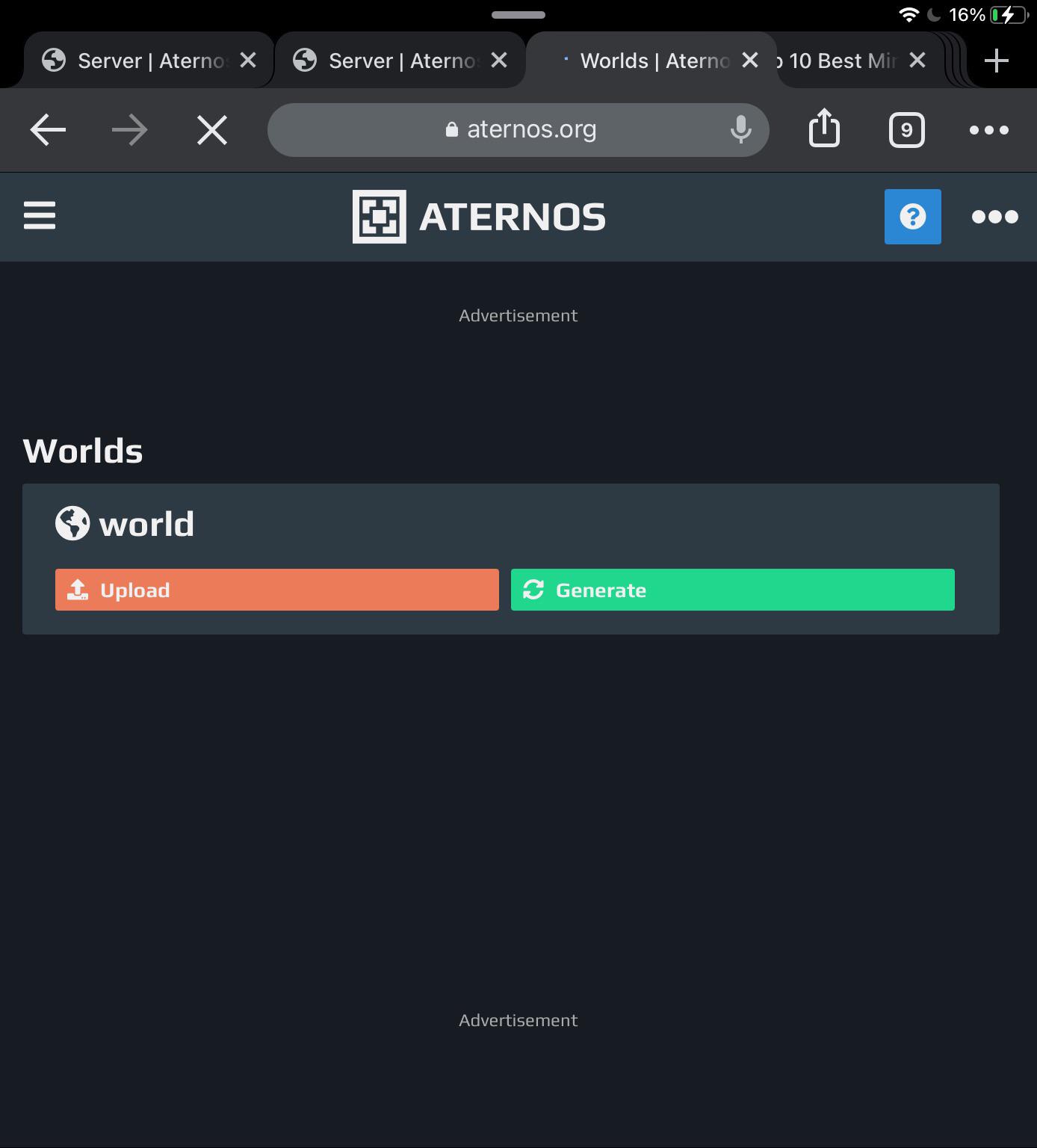 Help how do i import a world to my server in minecraft im in mobile