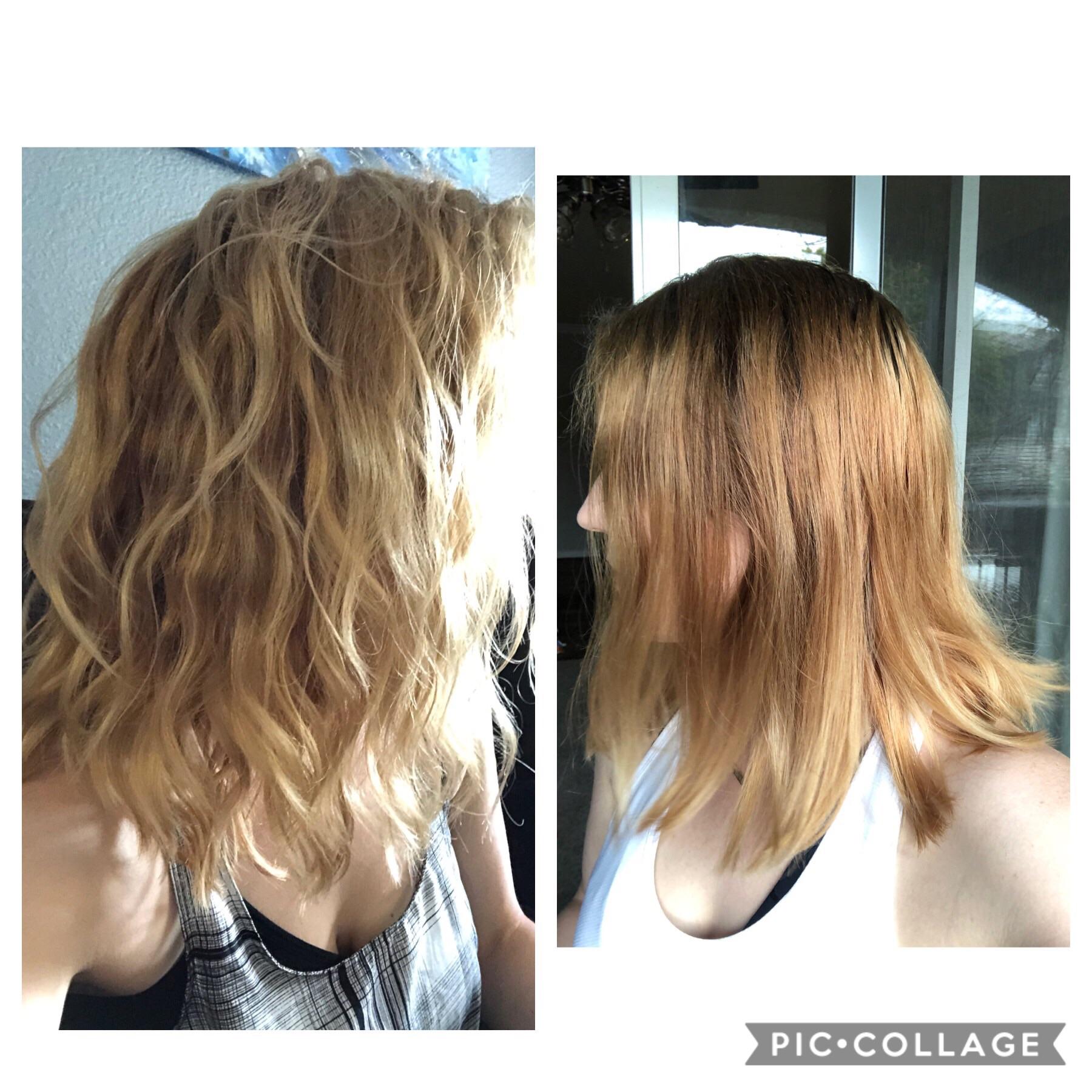 One week cg method I didn't know my hair was wavy. Think I'll get