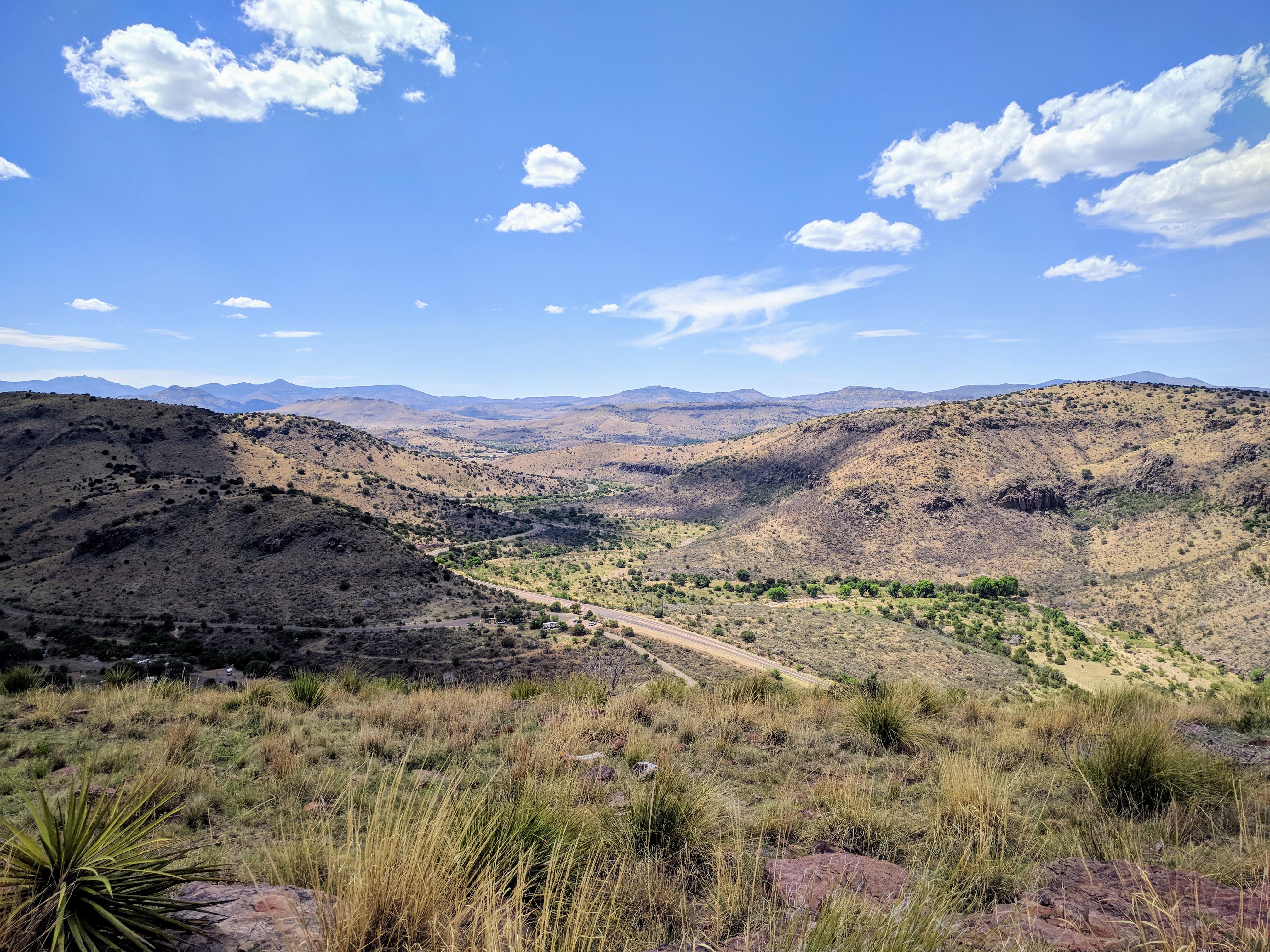 TX118 winding through the Davis Mountains r/TexasViews