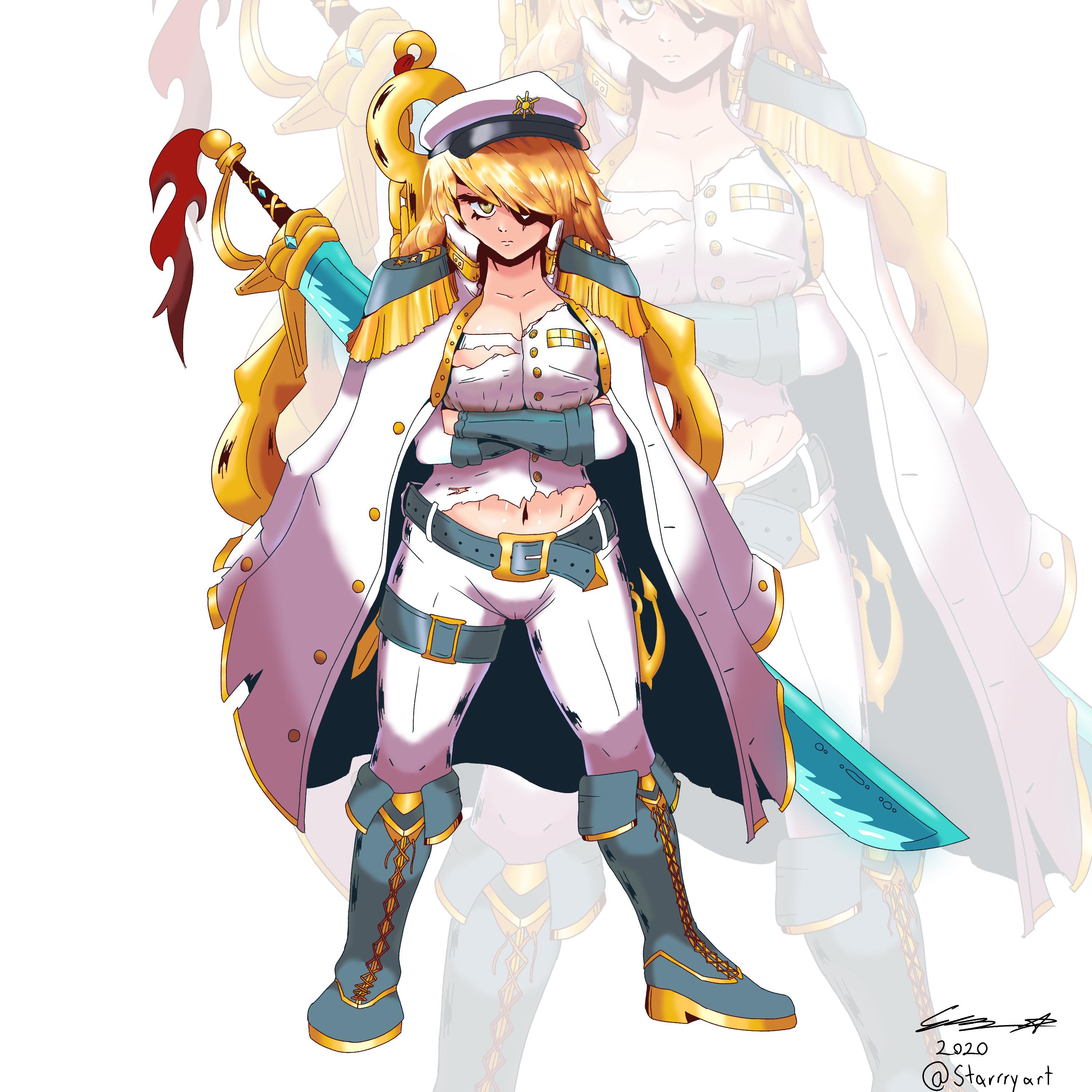 Marina Art I did for this weeks Fanart Friday r/GuardianTales