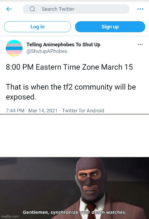 Synchronize your death watches (time) r/tf2memes