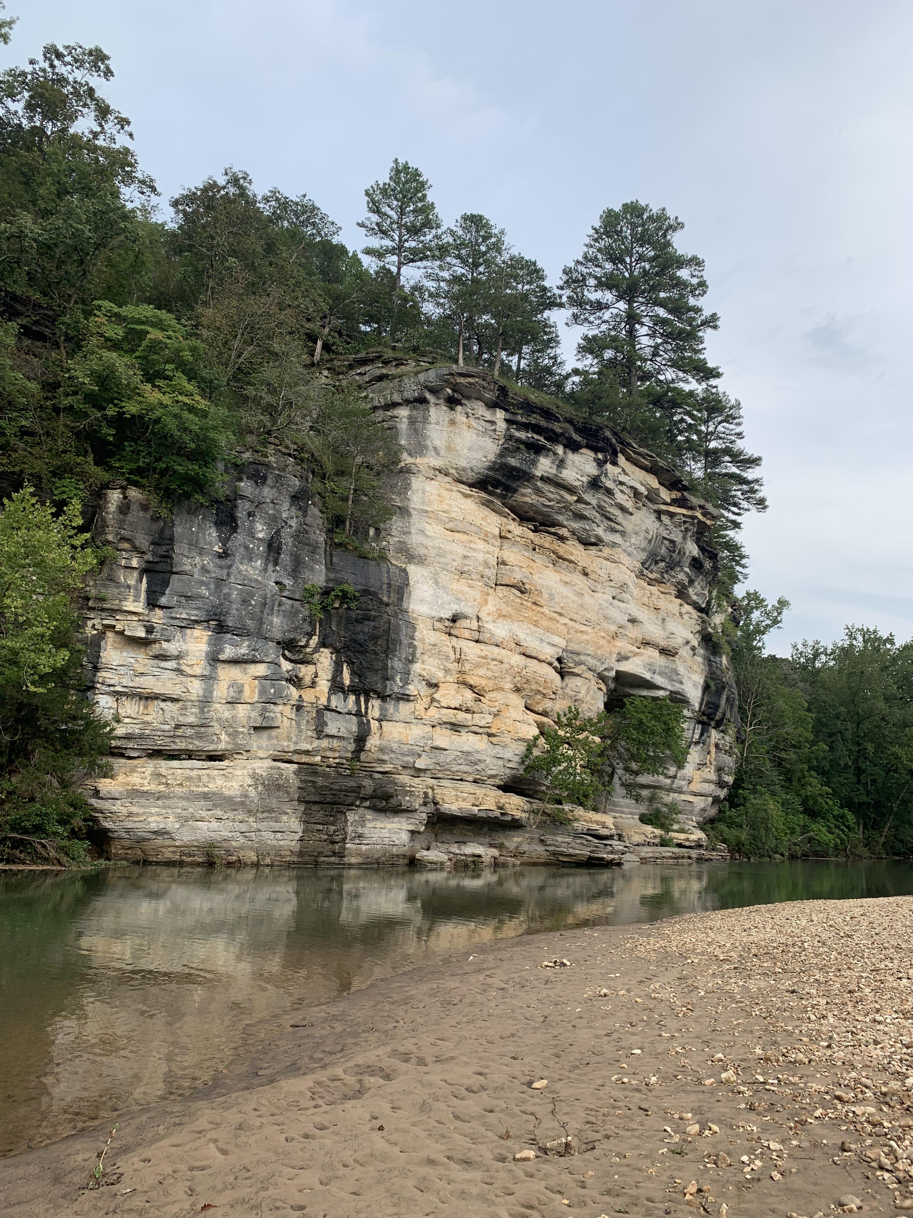Buffalo River at Marble Falls, Jasper, AR [3024x4032] [OC] r/EarthPorn