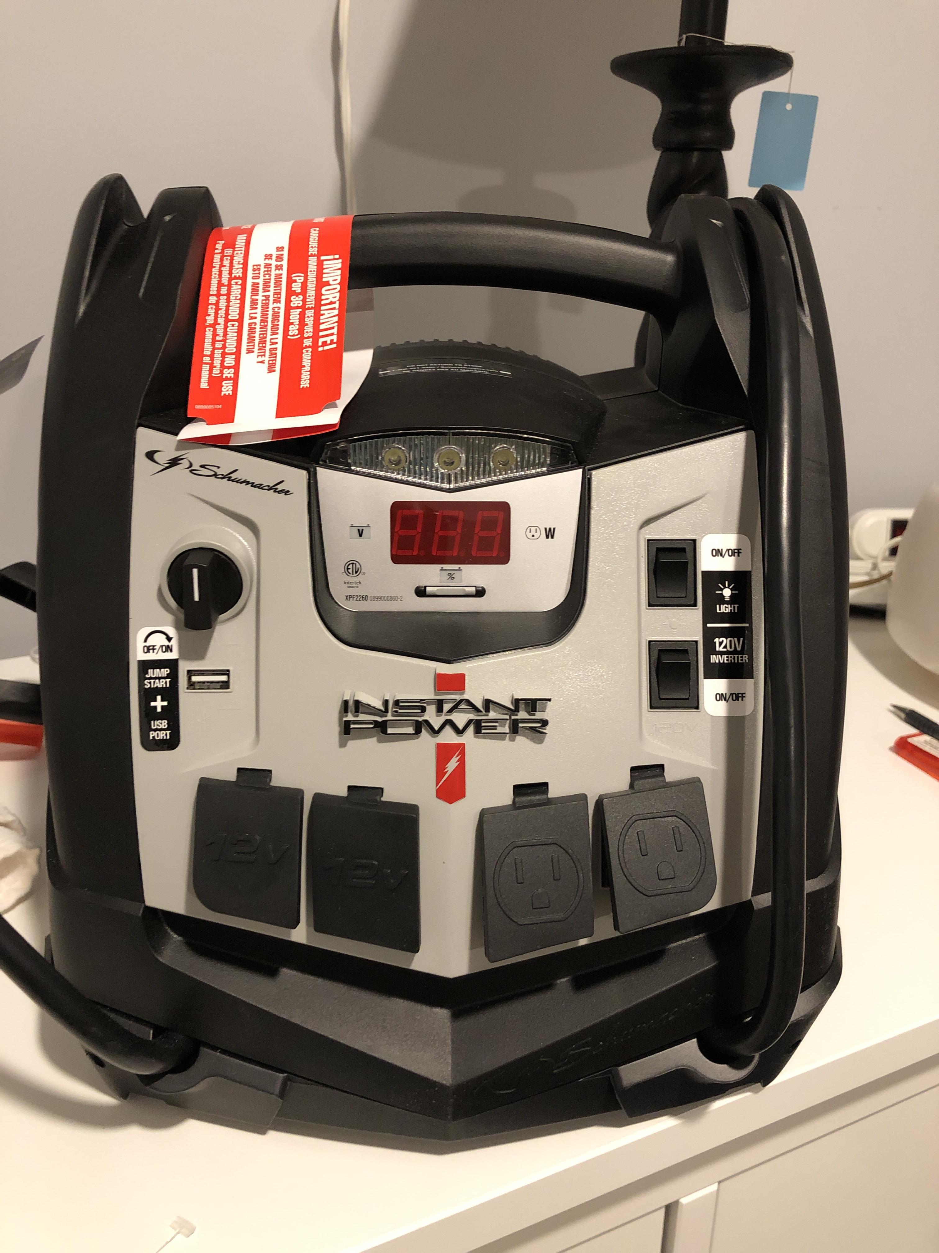 CPAP camping 3 nights without a charge CPAP