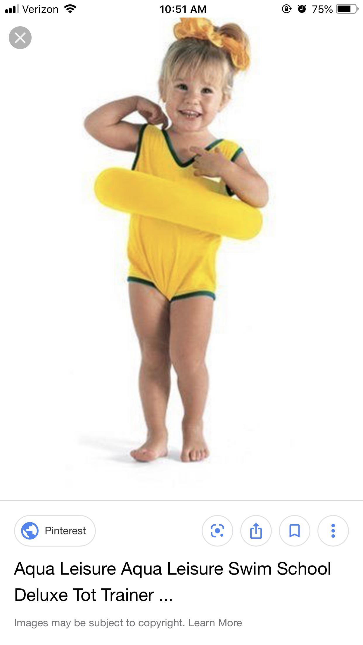 Please help me find this aqua leisure swim school deluxe tot trainer