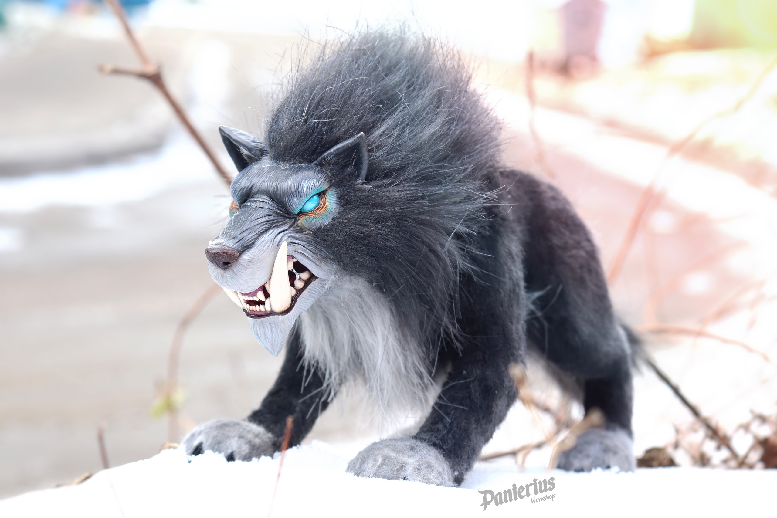 Handmade toy. Warsong wolf by Panterius r/wow