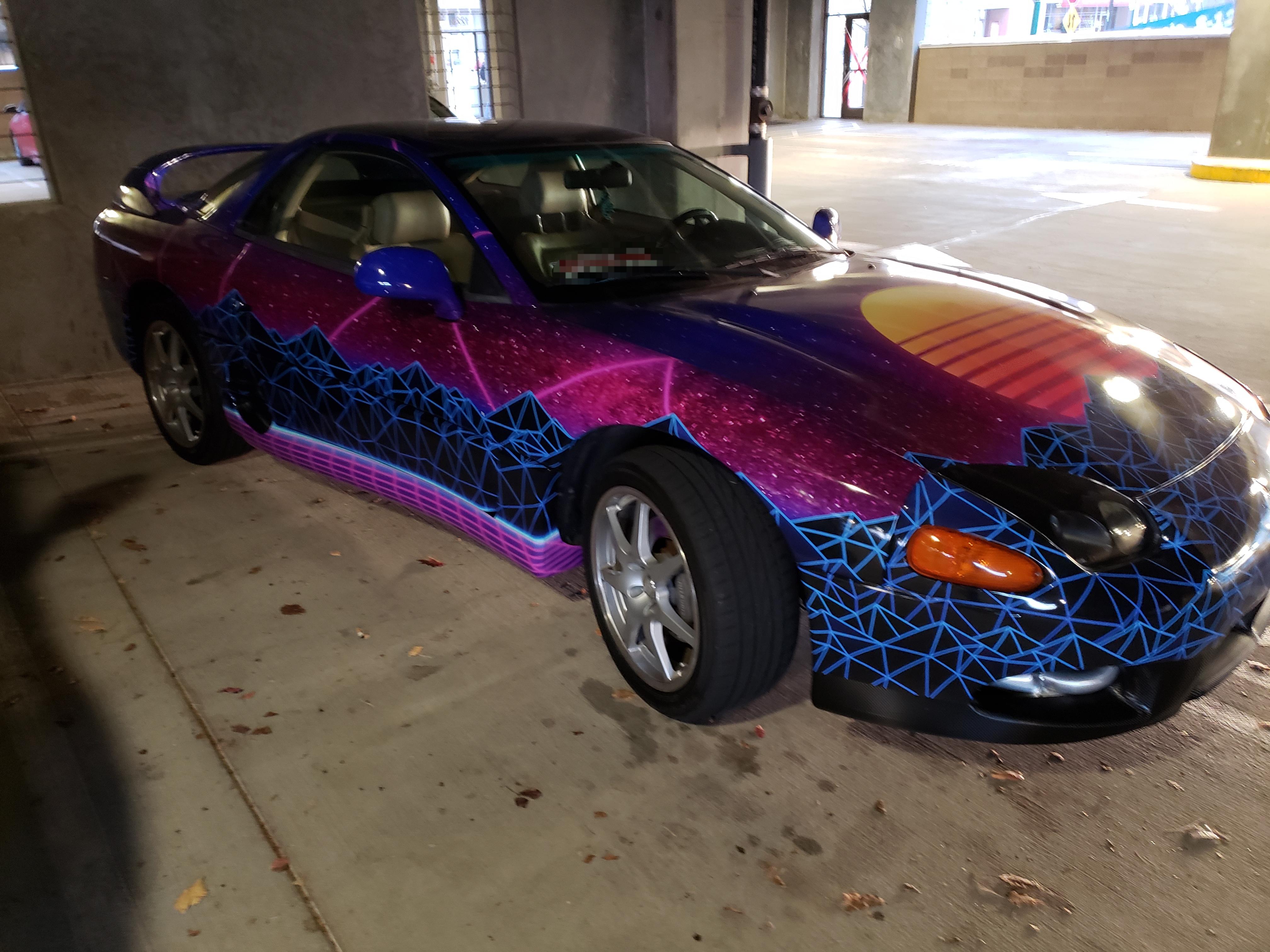 I feel this outrun car fits here. r/ATBGE
