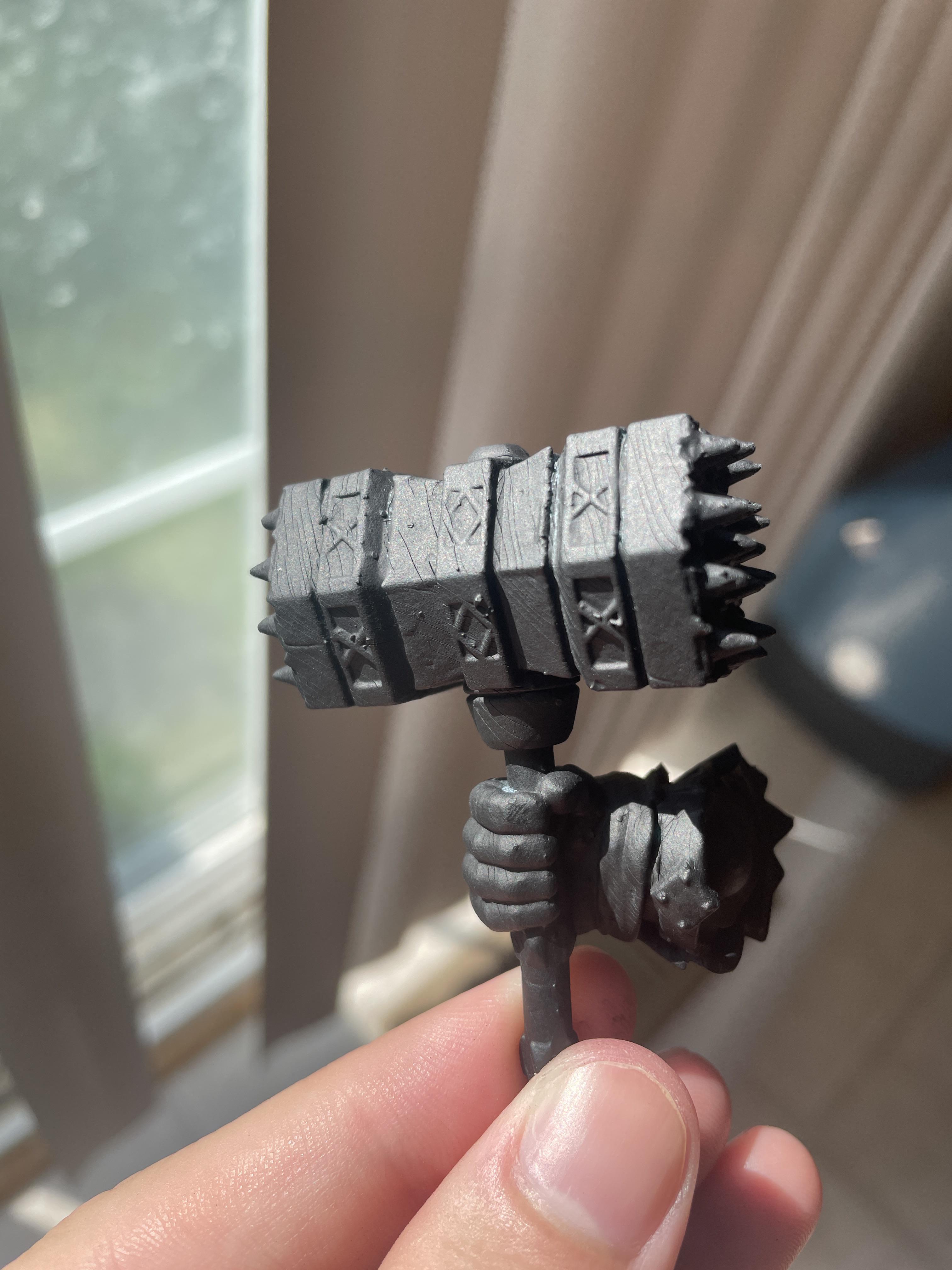 Spray paint dried into cracks. What happened? r/minipainting